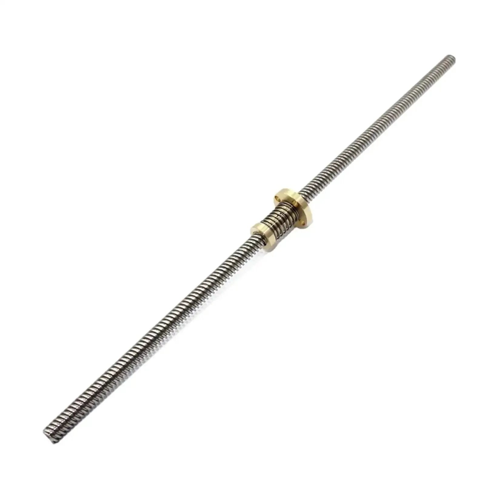 Dope Precision Ball Screw With Nut for CNC Machines, Anti Backlash Nut, 4mm Lead, 2mm Pitch, 8mm Diameter, Lengths From 100Mm To 1200Mm, Trapezoidal Style, Low Noise, High Efficiency, Ideal For DIY CNC Routers And Milling Centers - Image 5