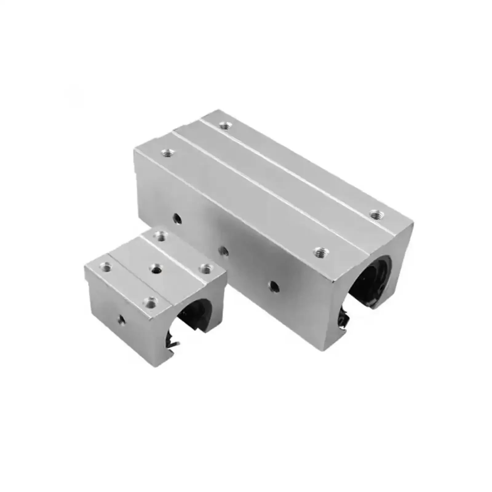 Dope Smooth SBR Linear Ball Bearing Block Kit For 12mm To 40mm Linear Guide Rails Ideal For Routers And CNC Machines Fits SBR10UU SBR12UU SBR16UU SBR20UU SBR25UU SBR35UU And SBR40UU LUU Systems - Image 2