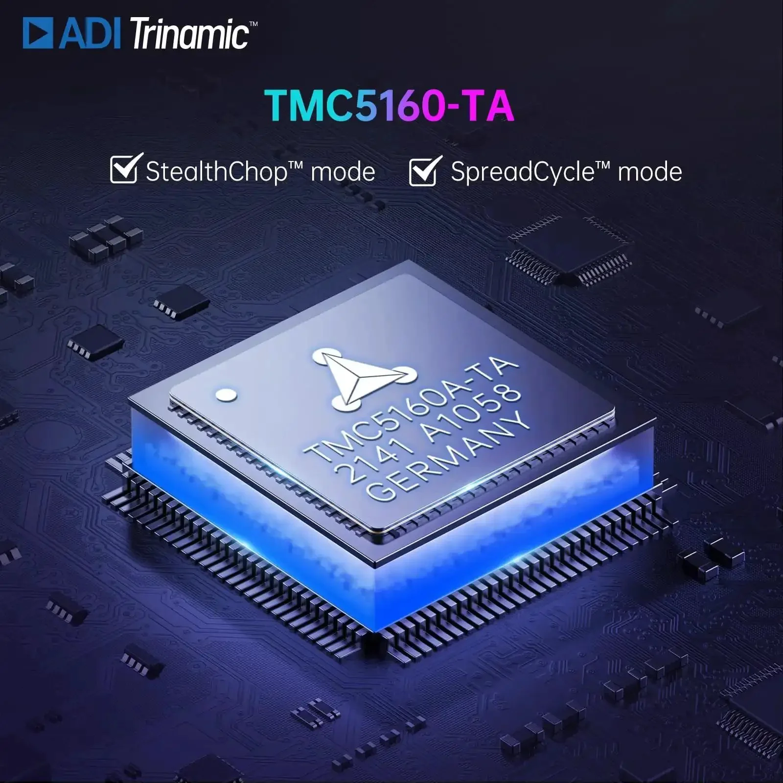 Dope TMC5160T Plus Stepper Motor Driver V1.0 With 8 MOSFETs 60V 10.6A IRMS Silent SPI For Marlin Klipper RRF Firmware In 3D Printers Manta M8P Octopus Pro Control Board Without Case - Image 6
