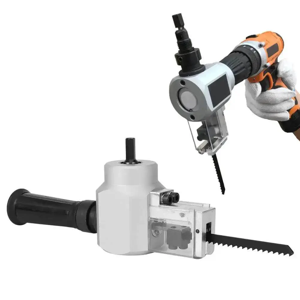 Double Head Metal Cutter And Nibbler Drill Attachment For On The Go Car Repair And Maintenance Cuts Metal Sheets And Rods Plastic Fiberglass And Wood With Precision And Rugged Durability - Image 6