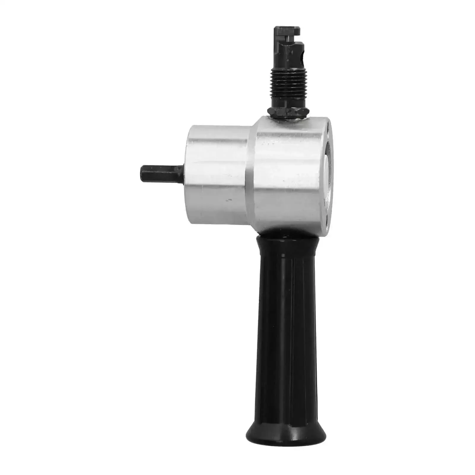 Double Head Metal Cutter For Thin Metals Pro Grade Sheet Nibbler Drill Attachment With High Speed Steel Circle Cutting 360 Degree Adjustable Handle Clean Edges For Iron Stainless Steel Aluminum And More - Image 9