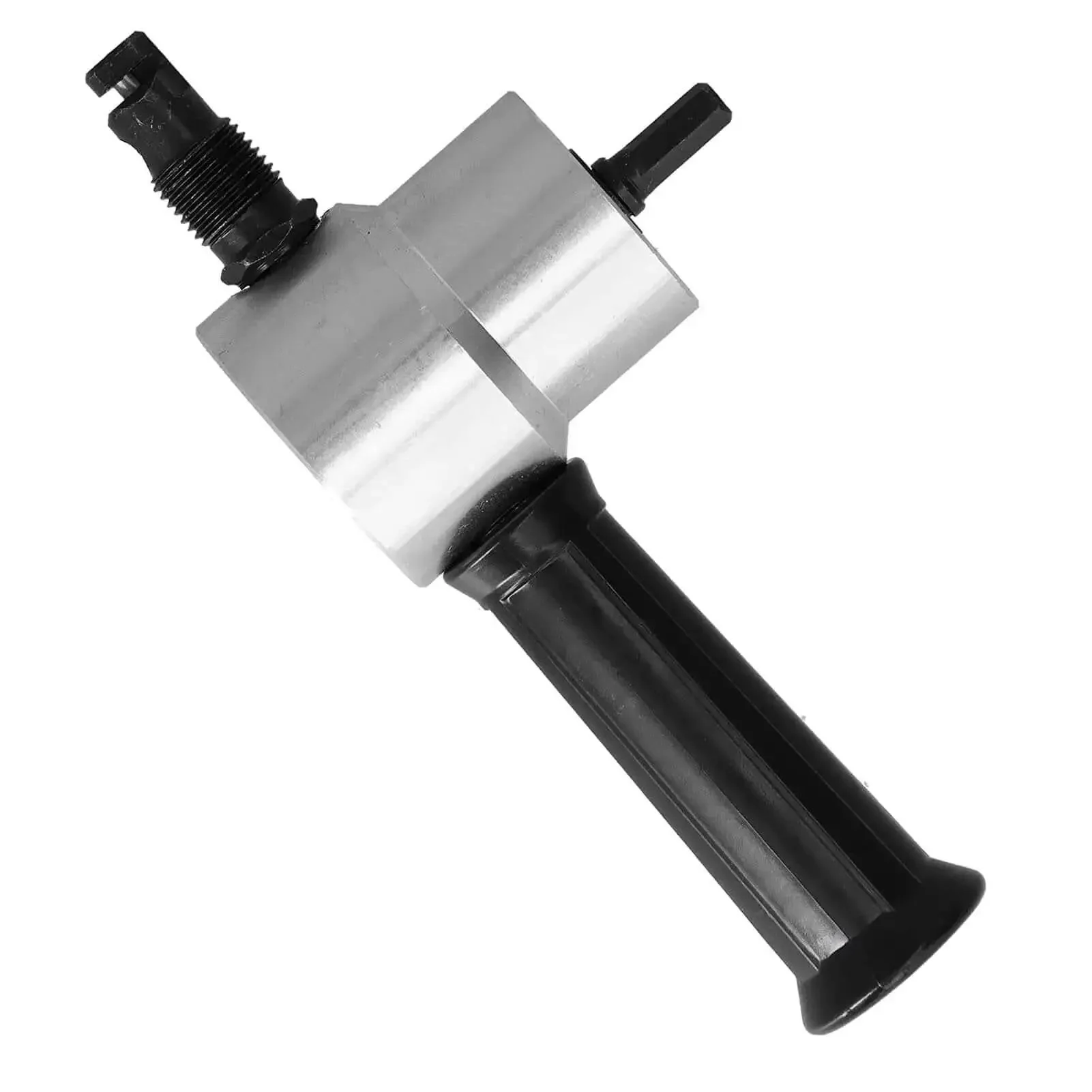 Double Head Metal Cutter Nibbler Electric Drill Attachment For Cutting Thin Metals Iron Stainless Steel Copper Aluminum Plastic Fiberboard High Speed Steel Cutting Tool For Precision DIY Projects - Image 8