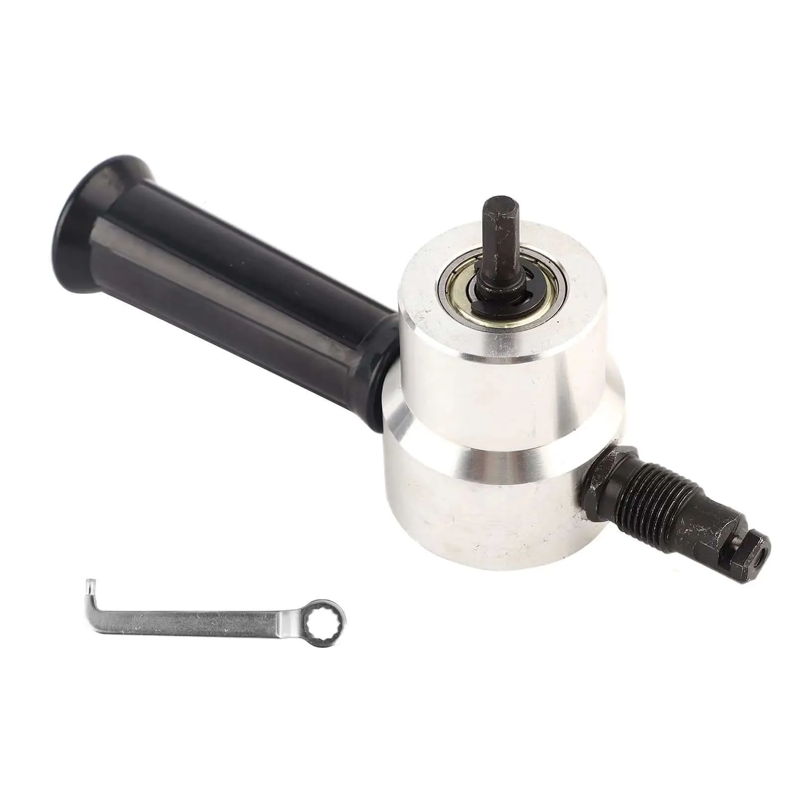 Double Head Metal Nibbler Drill Attachment For Electric And Pneumatic Tools, 160A Cutter Lets You Smash Through Metal Plates With Precision, Fixed Attachment For Handheld Drills, Pro Grade Nibblers - Image 5