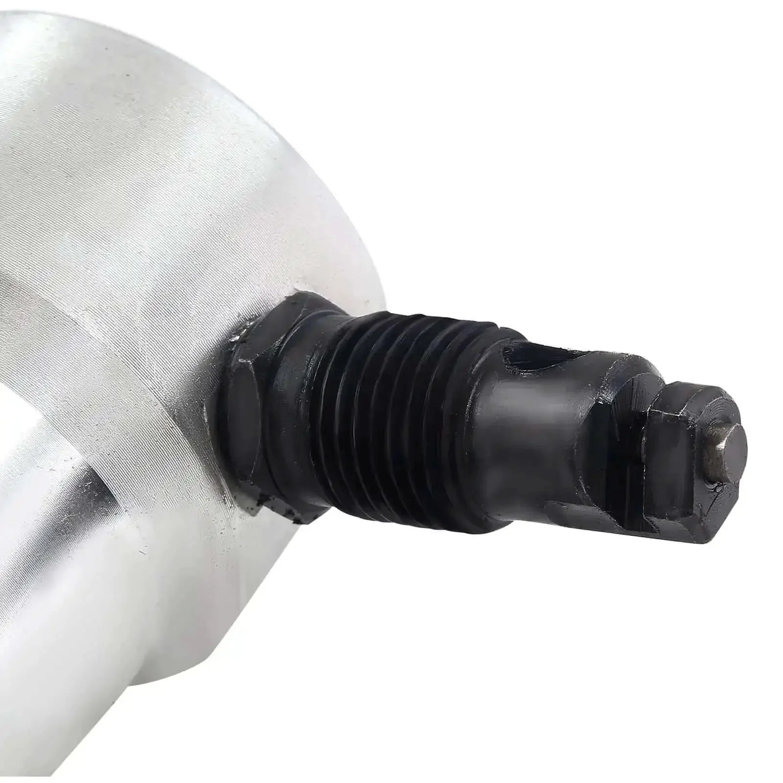 Double Head Sheet Metal Nibbler Cutter Attachment For Drill Pro Grade Heavy Duty Metal Cutting Tool With Hole Saw Effortlessly Cut Iron Stainless Steel Aluminum Copper Plastic Wood Plywood Clean Edges And No Burrs - Image 3