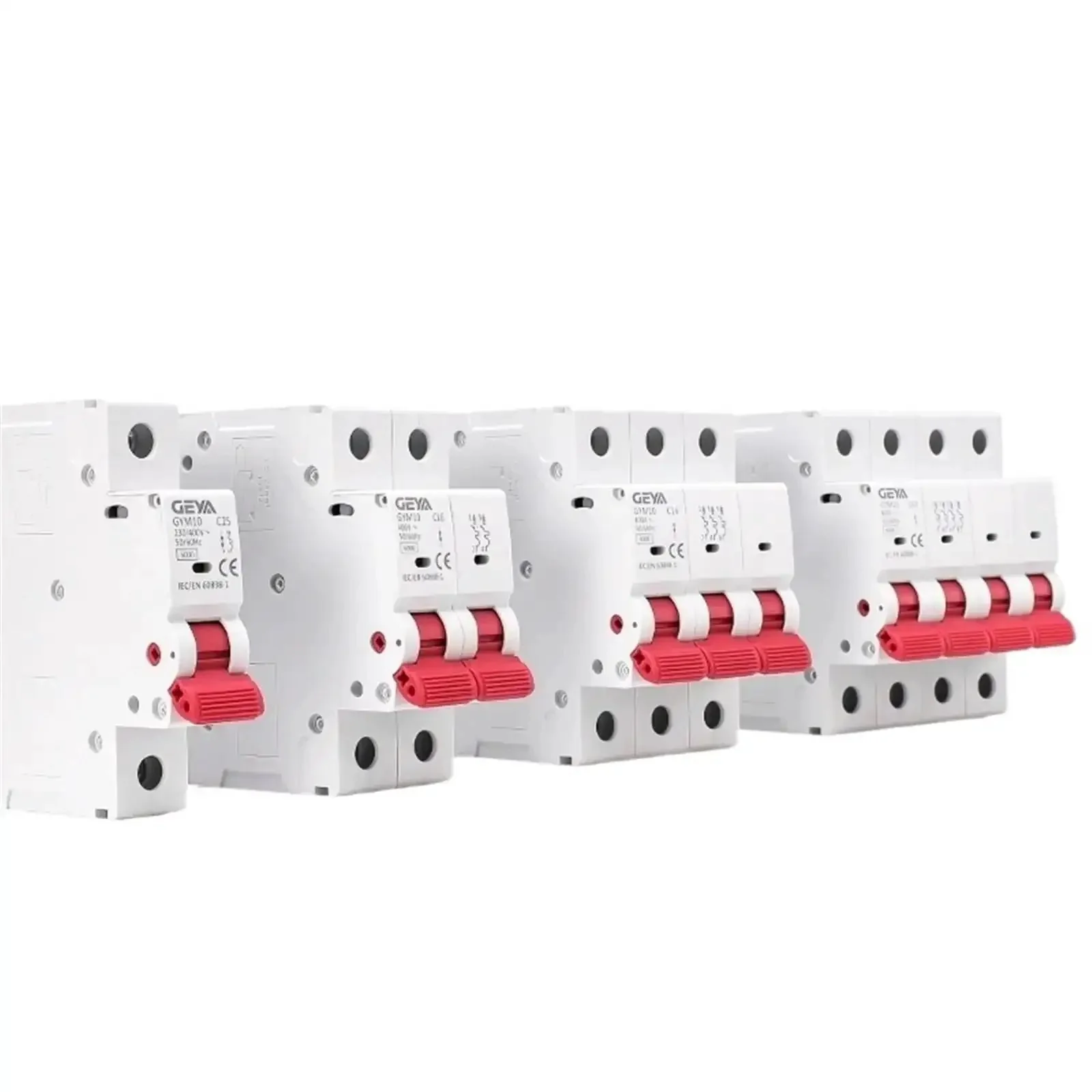Double Pole DIN Rail MCB 6kA Miniature Circuit Breaker 40A 63A AC Type With CB 230/400V DIN Rail Mount For Home And Shop Panels Ideal For Residential And Light Commercial Panels, Easy DIN Rail Mount, Reliable Overload Protection - Image 2