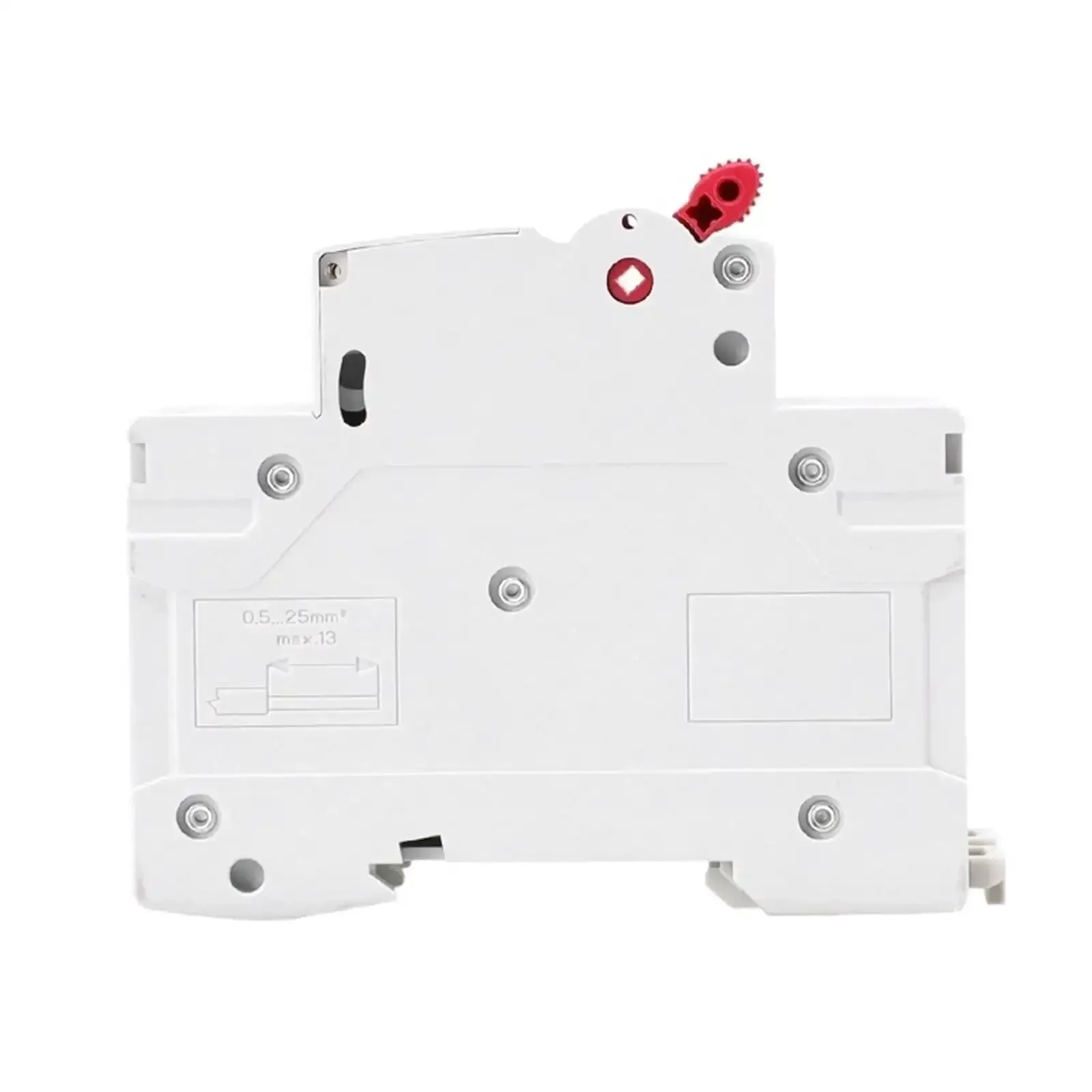 Double Pole DIN Rail MCB 6kA Miniature Circuit Breaker 40A 63A AC Type With CB 230/400V DIN Rail Mount For Home And Shop Panels Ideal For Residential And Light Commercial Panels, Easy DIN Rail Mount, Reliable Overload Protection - Image 3