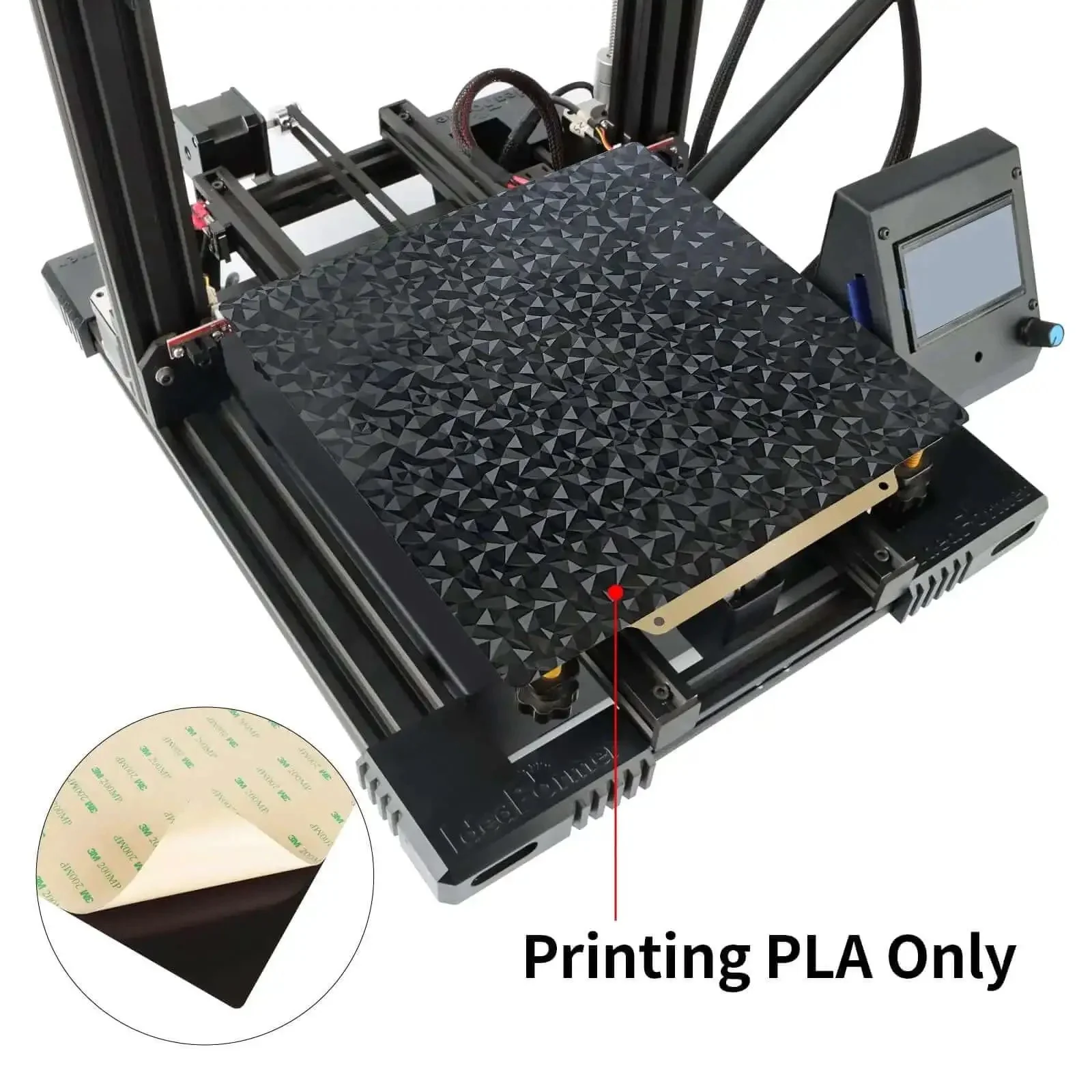 Double Sided PEI Textured And Smooth PEO Magnetic Build Plate 235x235mm Built For Ender 3 Series Ender 3 Pro Ender 3 V2 Ender 5 Pro Neptune 3 Pro Voxelab Aquila C2 X2 Easy On And Off Bed - Image 3