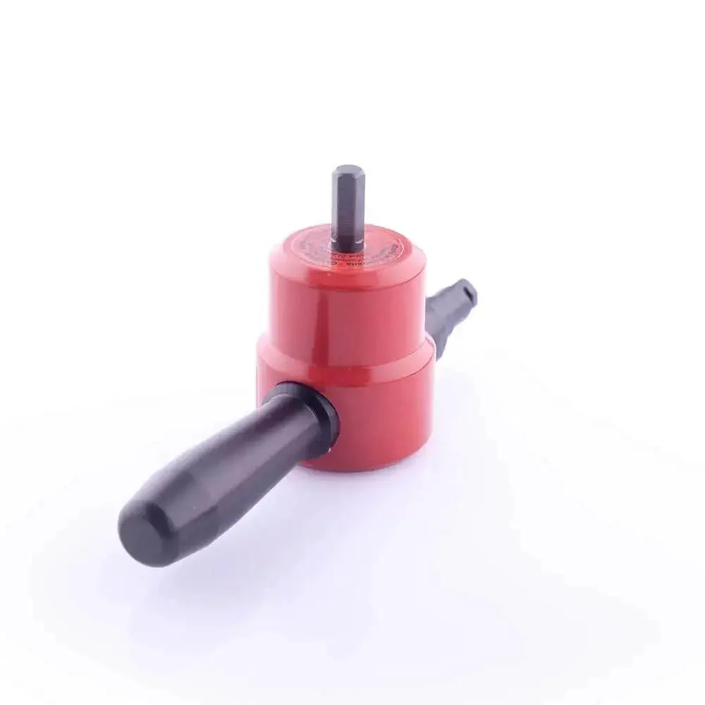 Drill Attachment Nibbler For Flat And Corrugated Sheet Metal Up To 14 Gauge Safe Burr-Free Cut Versatile 360 Degree Directional Cutting Works With Any Drill 1500-3000 RPM And 9mm Chuck Turns Your Drill Into A Badass Sheet Metal Cutter - Image 3
