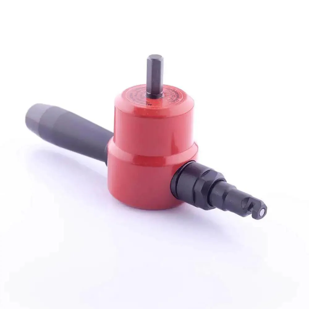 Drill Attachment Nibbler For Flat And Corrugated Sheet Metal Up To 14 Gauge Safe Burr-Free Cut Versatile 360 Degree Directional Cutting Works With Any Drill 1500-3000 RPM And 9mm Chuck Turns Your Drill Into A Badass Sheet Metal Cutter - Image 4
