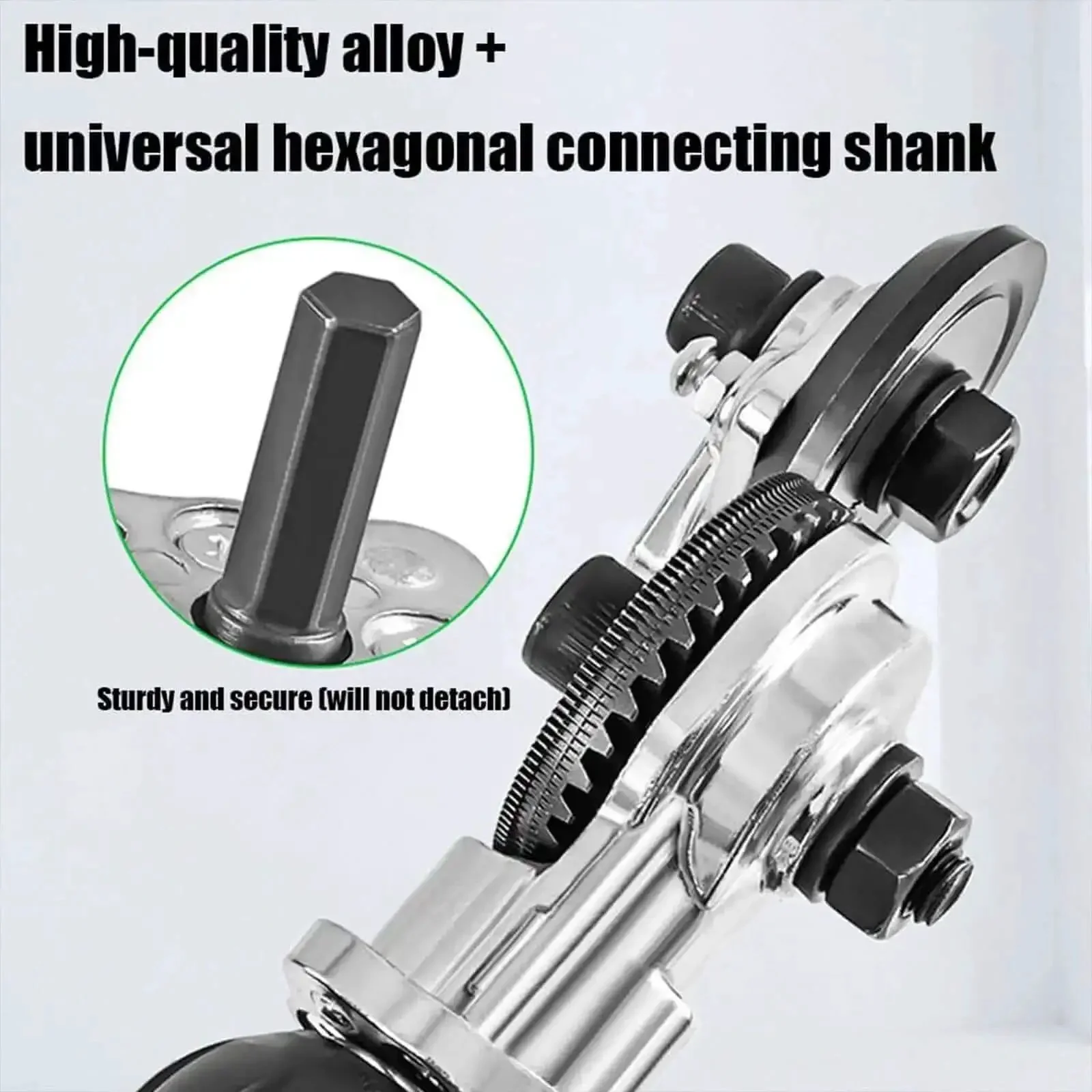Drill Nibbler Sheet Metal Cutting Tool Attachment For Electric Drills Impact Drills And Lithium Ion Drills Universal Type Plate Cutter Kit 2 Pieces Burr Free Smooth Cuts Transform Your Drill Into A Metal Cutter - Image 5