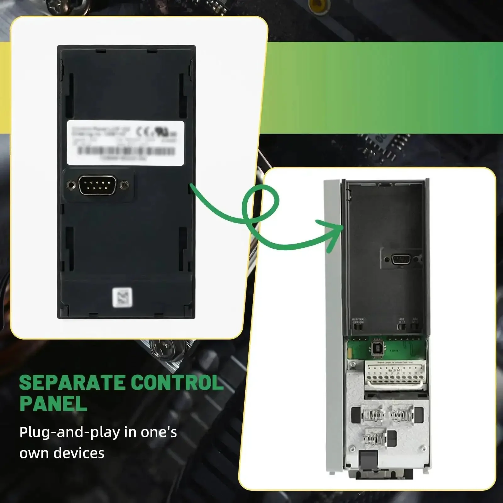 Drive Graphical Local Control Panel With Digital Display Works With Danfoss VLT FC302 FC301 Inverter LCD Operation Panel LCP102 Display Panel And Compatible Variable Frequency Drives - Image 3