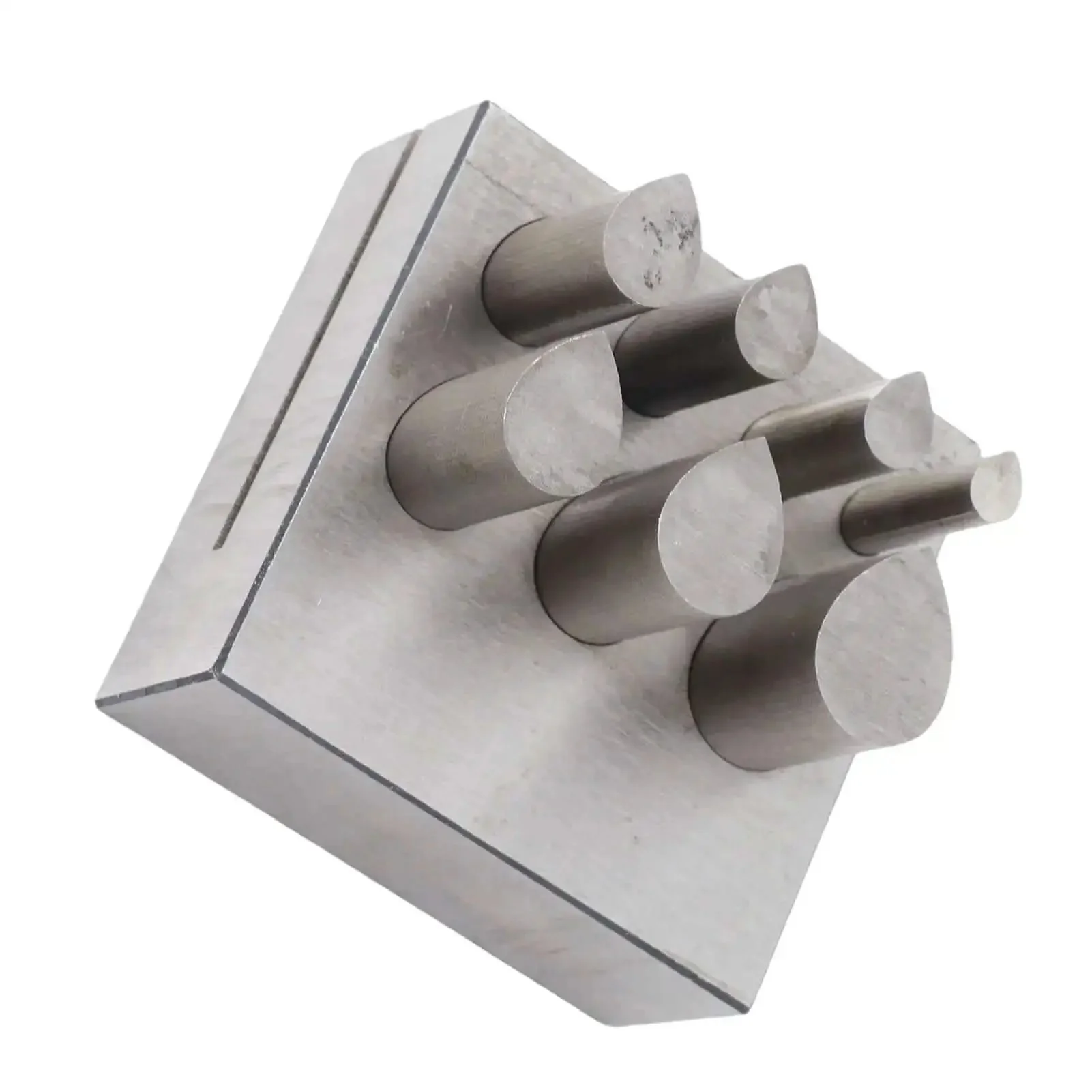 Drop Shape Disc Cutter Set In 45 Steel For Jewelry Making, Pro Grade Die Cutting Tools With Flat Bottom For Rock Solid, Precise Cutting, Includes Multiple Sizes For Crafting Metal Discs, Rings, And Components - Image 4