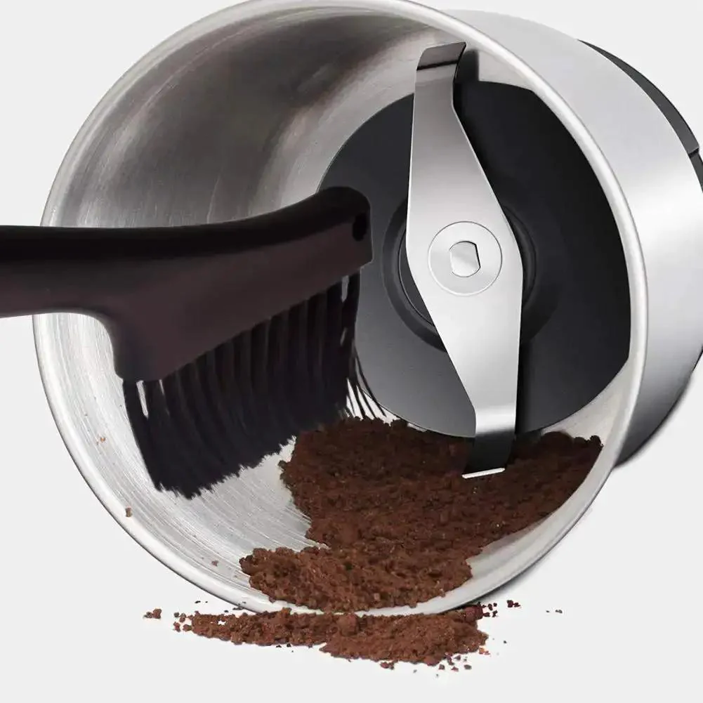 Dual End Coffee Cleaning Brush For Espresso Machines And Home Barista Gear Pro Grade Soft Grinder Brush And Dusting Brush To Wipe Away Ground Coffee Residue Without Damaging Blades - Image 6
