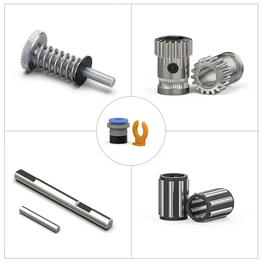 Dual Gear Extruder Hardware Kit For 3D Printer Upgrades Compatible With Two Four BMG Extruder Easy Install High Quality Components Precision Feed Upgrade Your Print Game - Image 6