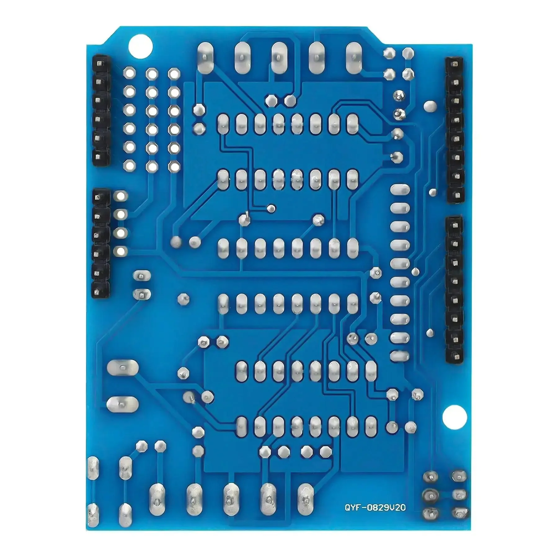 Dual H Bridge Motor Driver Shield For Arduino And Raspberry Pi Four Channel Module Supports 10V Motors Up To 0.6A Per Channel Ideal For DIY Robotics And Easy Arduino Uno Mega Raspberry Pi Projects - Image 4