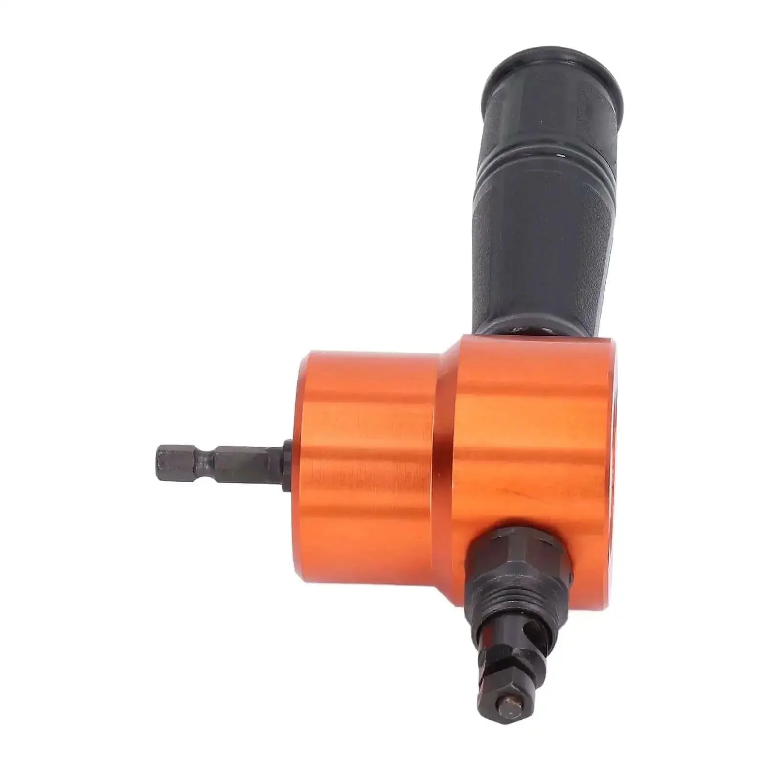 Dual Head Electric Nibbler Attachment With 360 Degree Cutting For Metal Sheets No Fuss Round And Straight Shapes Handles Up To 1.8mm Steel 1.2mm Stainless 2mm Aluminum Drill Attachment Included - Image 6