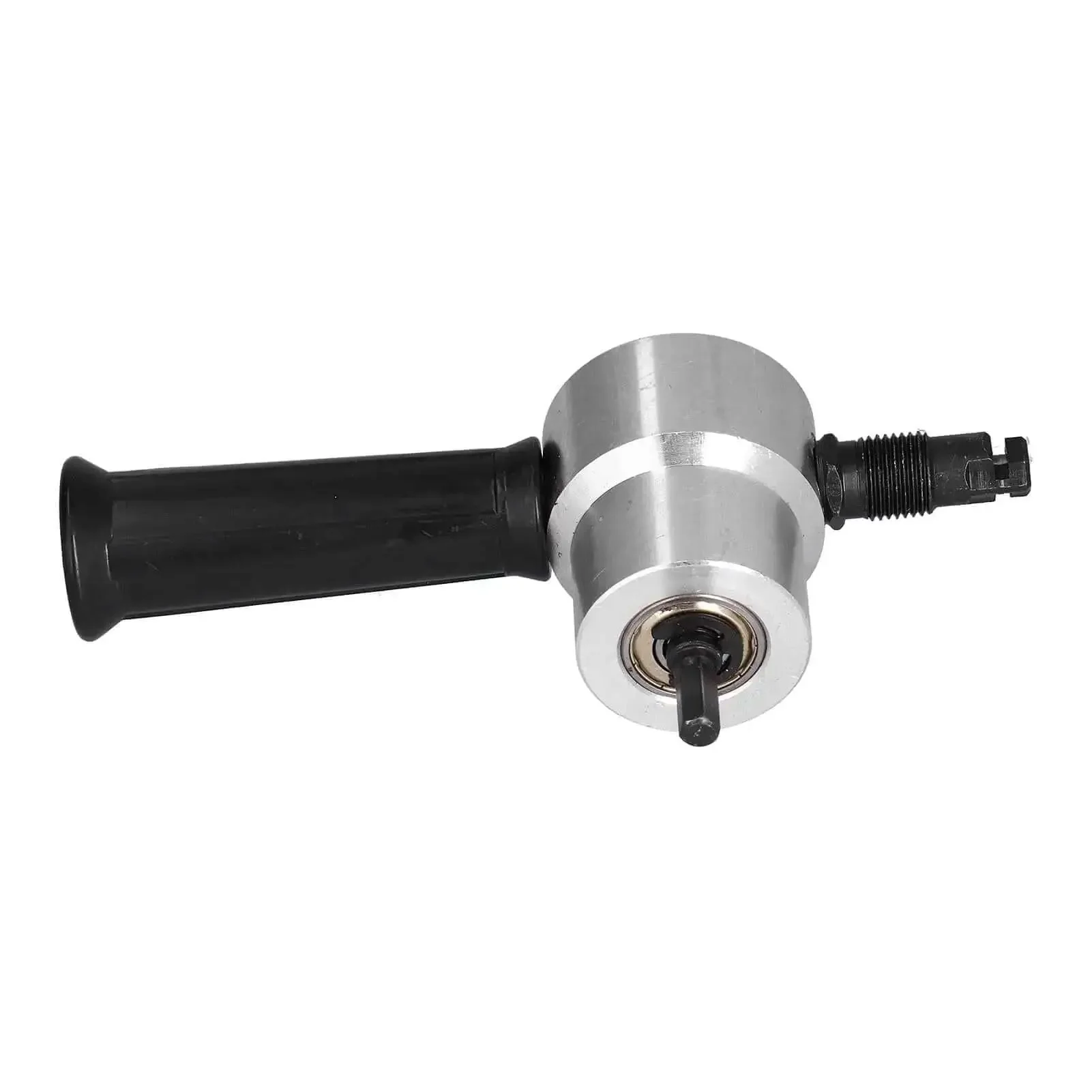 Dual Head Metal Cutter Drill Attachment With High Speed Steel Blades And 360 Degree Adjustable Handle For Fast, Precise Cutting Of Iron, Stainless Steel, Aluminum, Copper And Brass Nibbler Tool - Image 3