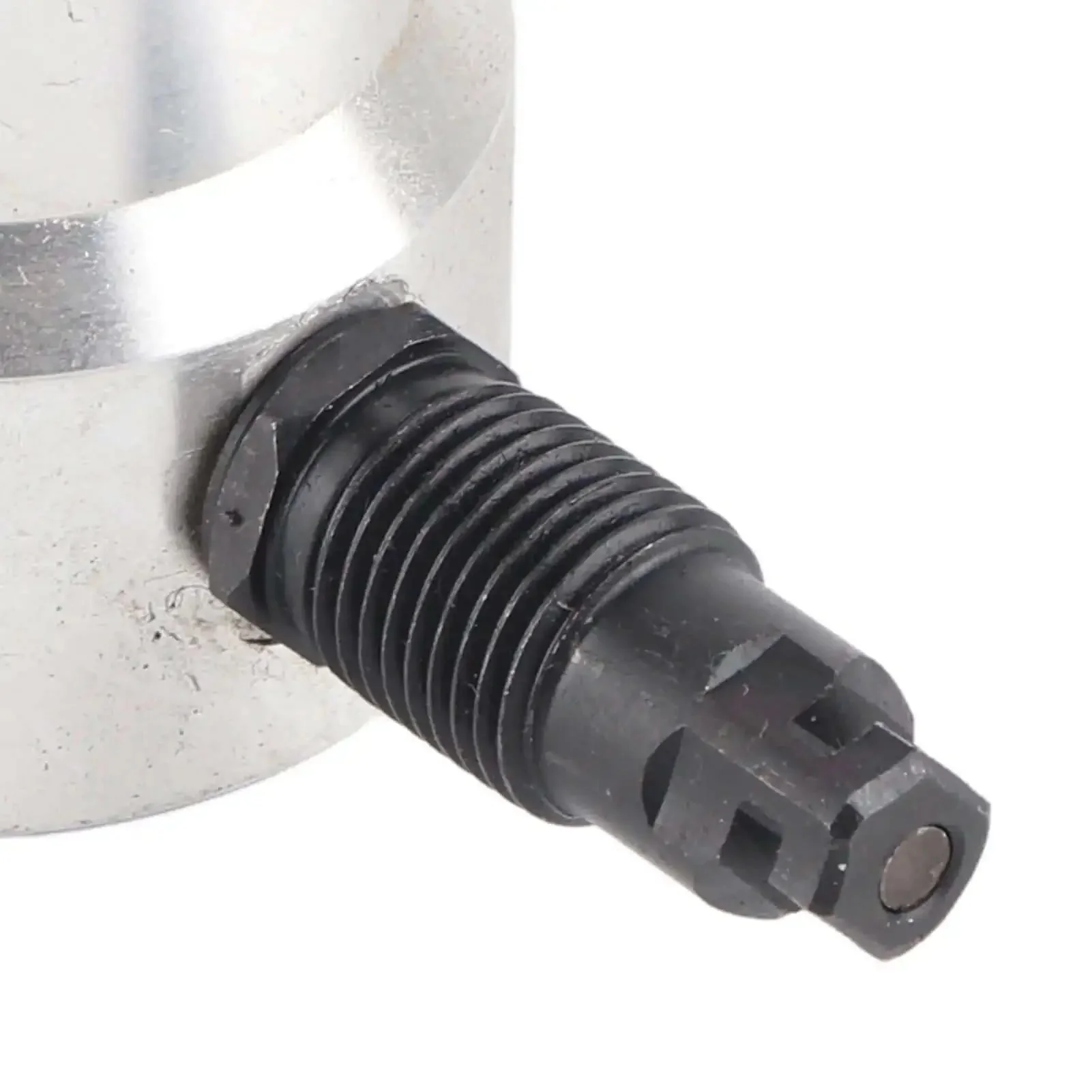 Dual Head Metal Sheet Cutter For Circle Cutting And Metal Fabrication, High Speed Steel Nibbler Drill With 360 Degree Rotating Heads, 6mm Hex Shank, 1.8mm Steel Cutting Capacity, Includes Wrench For Quick Setup - Image 4