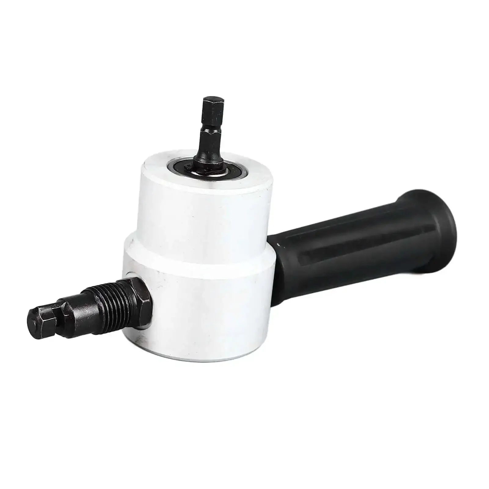 Dual Head Sheet Metal Cutter Nibbler Drill Attachment For 360 Degree Cutting Time Saving Tool With Burr Free Smooth Cuts Pro Grade Metalworking For Carpenters And DIY Enthusiasts Home Projects Everyday Use - Image 7