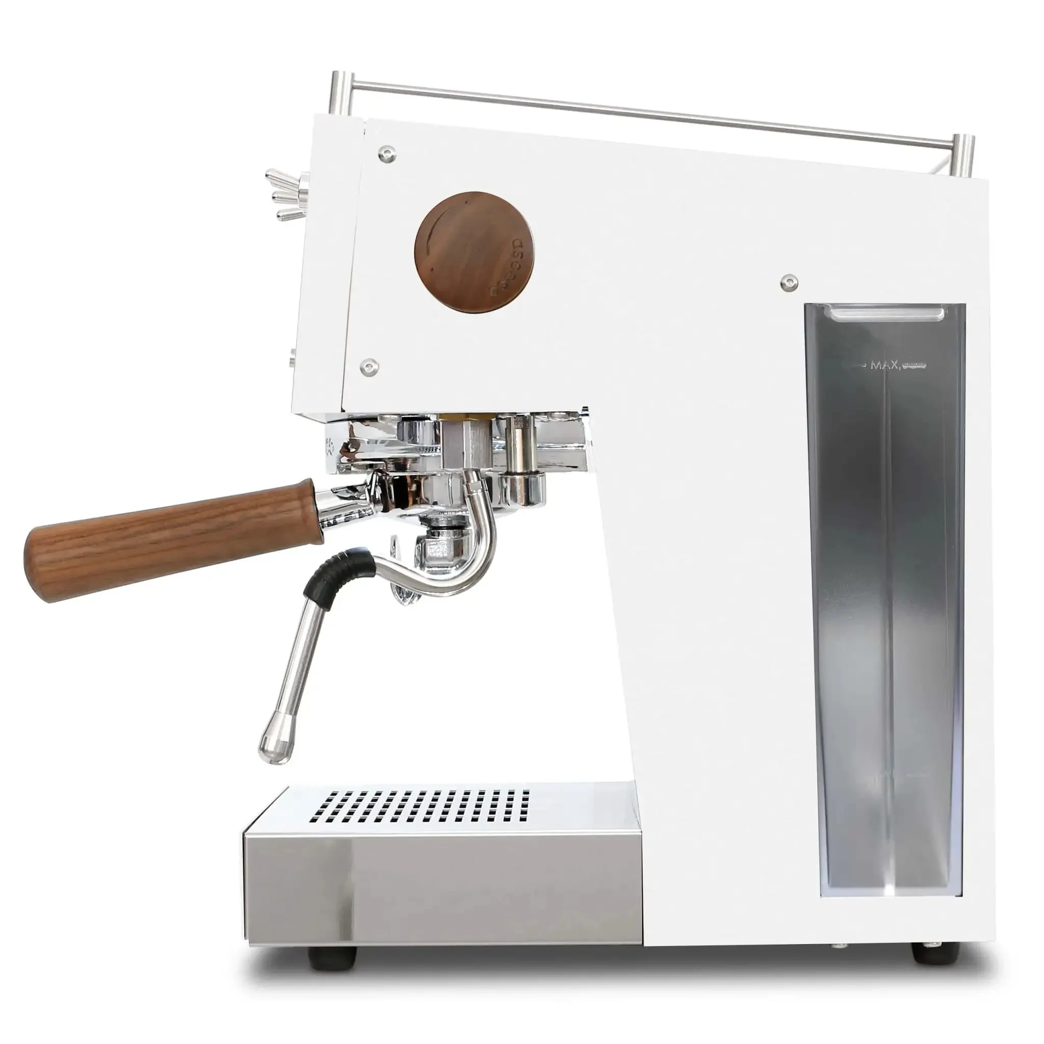 Duo Espresso Machine With PID Temperature Control And Programmable Volumetric Settings For Preinfusion Single And Double Shots Dual Thermoblock System 120V White Finish For Pro Grade Barista Quality At Home - Image 3