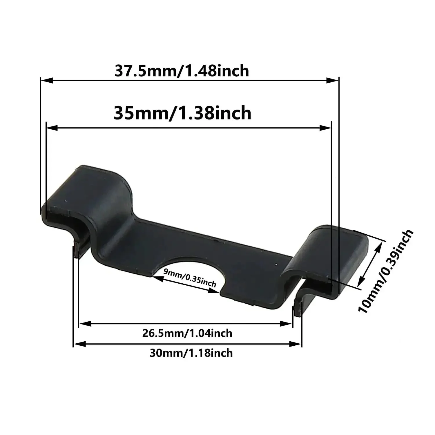 Durable 35mm DIN Rail End Cap Protector Covers For Terminal Blocks, Black Plastic End Mount, Clamp Style, Insulating And Impact Resistant, Eco Friendly Materials, Fits 35mm Rails, 30 Pack Must Have For Fast, Easy Installation - Image 5