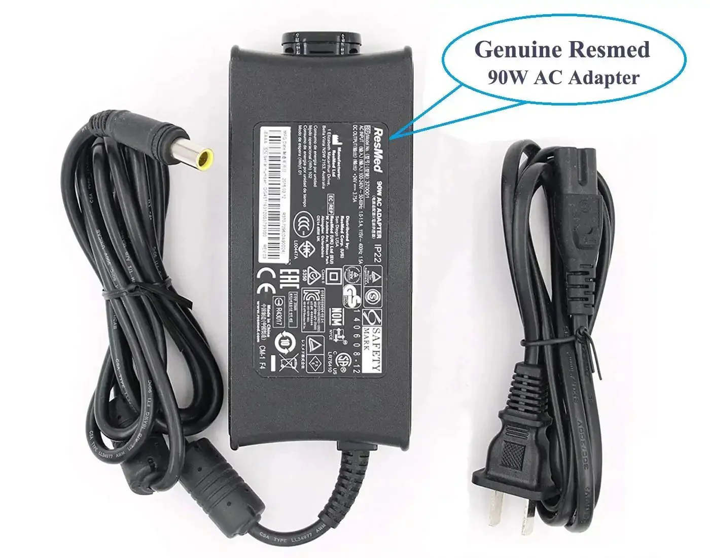 Durable 90W AC DC Power Adapter For S10 Series CPAP Machines AirSense 10 AirCurve 10 BiPAP Replacement Charger Cord With Universal Compatibility And Safe Overload Protection - Image 4