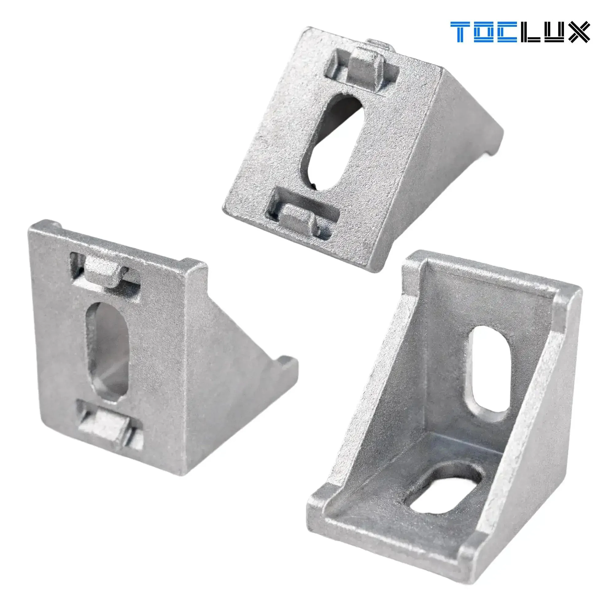 Durable Aluminum Extrusion Corner Bracket Kit For 30 Series T Slot Rails With 10 Corner Brackets 20 M6 Spring T Nuts And Screws And 1 Ball End Hex Wrench Built For Heavy Builds And Rust Resistant Hardware - Image 5