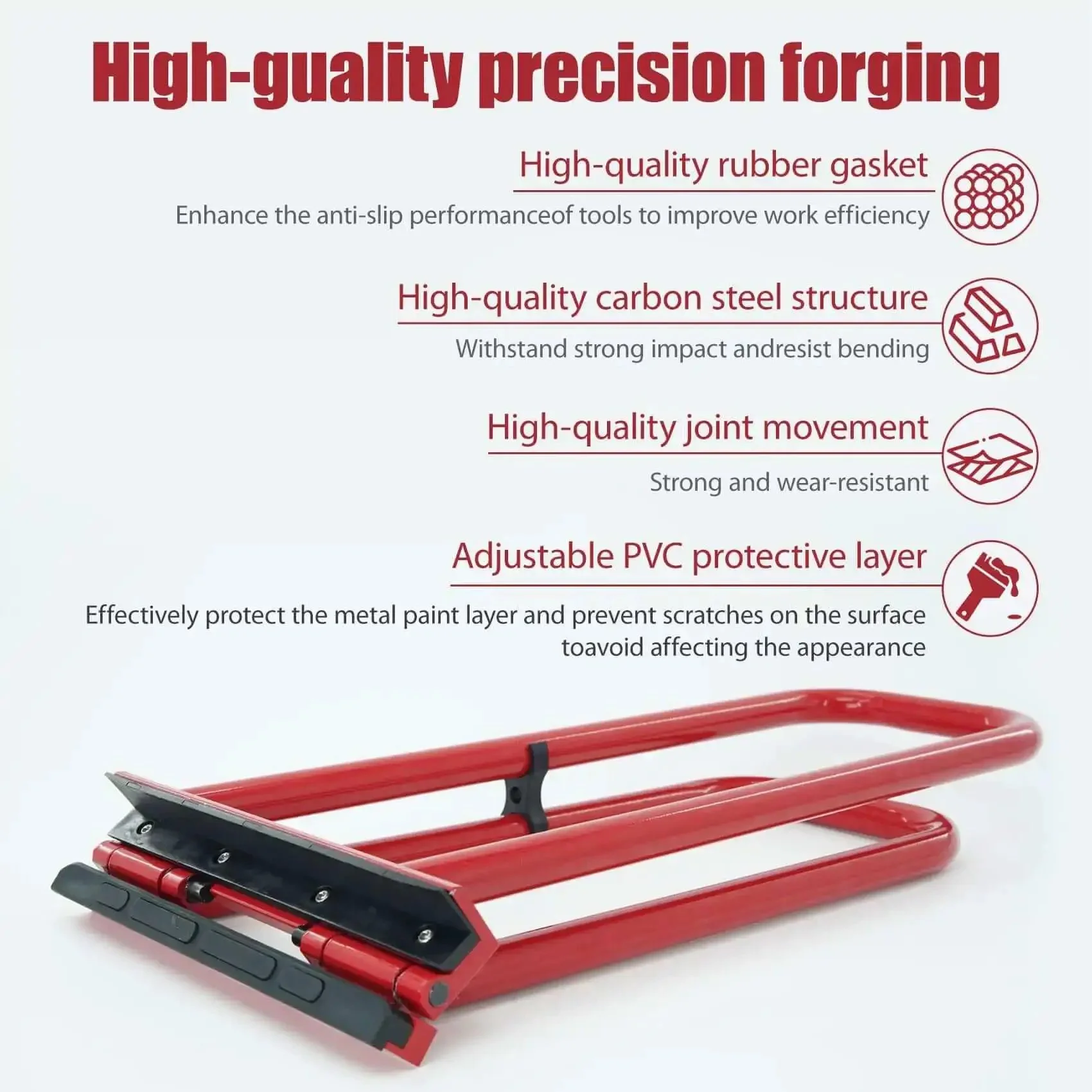 Durable Hand Seamer And Standing Seam Roofing Tool For Metal Roofs And Sheds 1.5 Inch Vertical Tool Sheet Metal Bender With Anti Slip Scratch Resistant Surface Protection Precise Stitching And 4 Year Warranty - Image 8