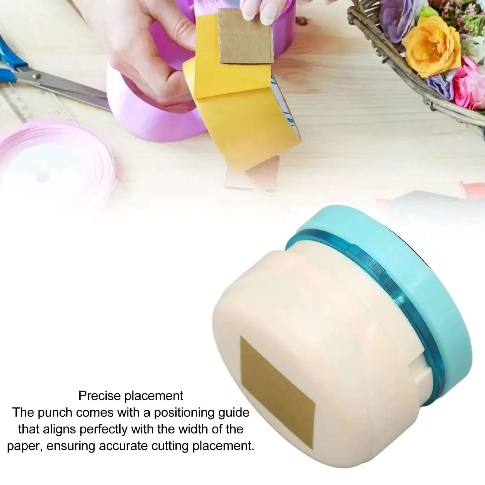 Durable Metal Hole Punch For Paper Crafting DIY Embossing Punch Cuts Multiple Sheets With Clean Edges Portable Handheld Punch For Business Cards Greeting Cards Scrapbooking Photo Albums Multipurpose - Image 5
