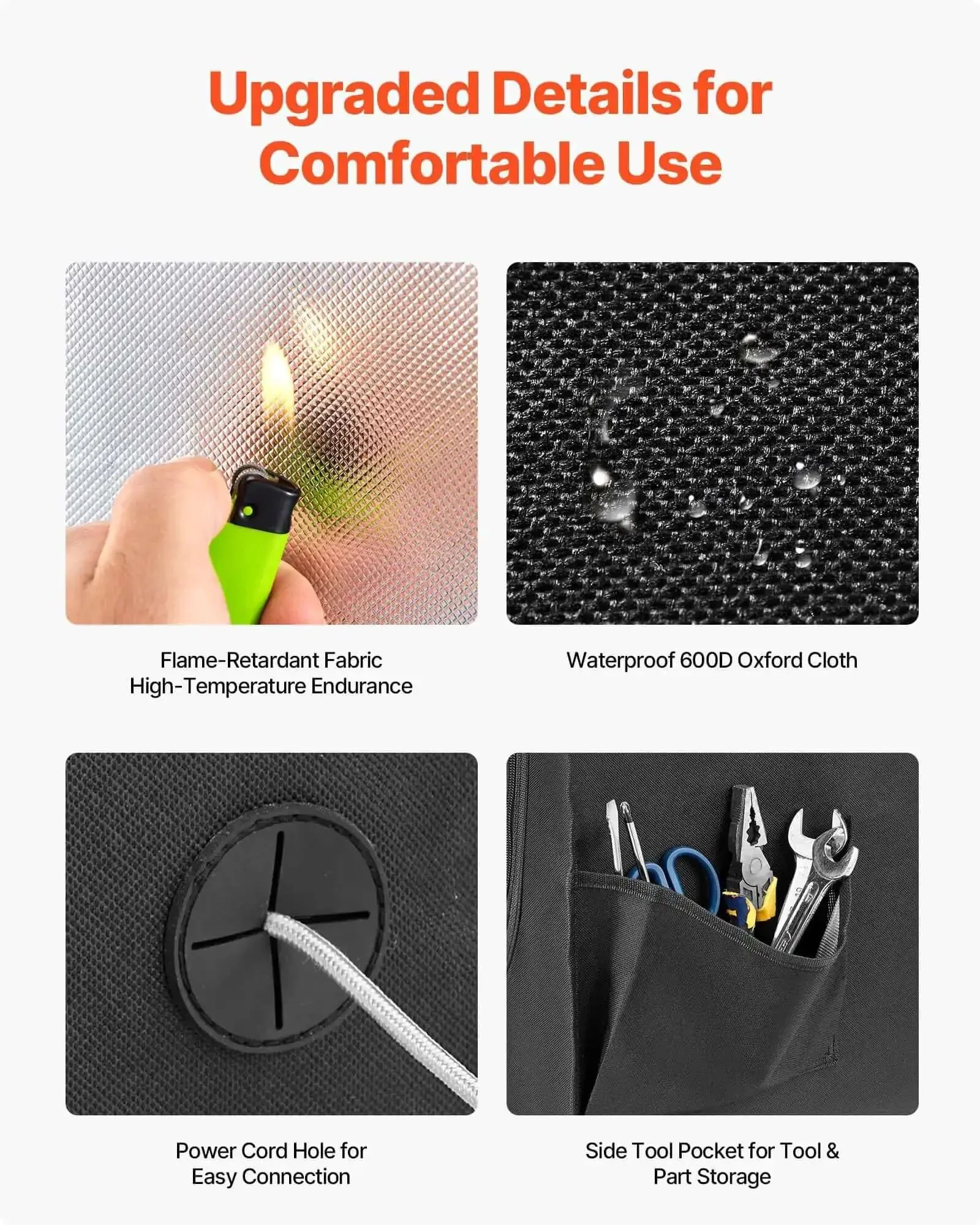 Dustproof Waterproof 3D Printer Enclosure With Oxford Cloth Tent Constant Temperature Protective Case And LED Lighting Keeps Prints Precise And Reduces Warping Compatible With Creality ELEGOO Anycubic And More - Image 5