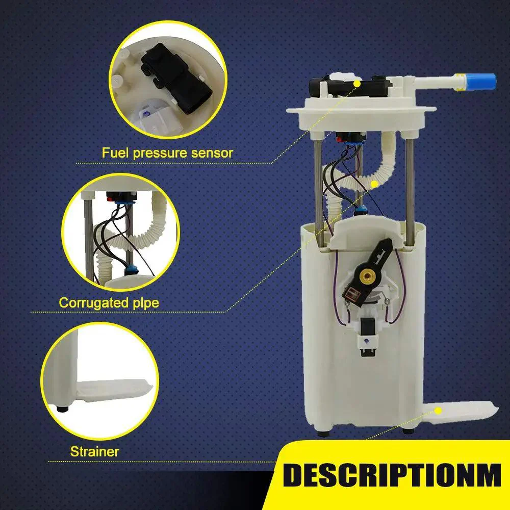 E3508M Fuel Pump And Sending Unit Replacement For Escalade Tahoe Yukon 4.8L 5.3L 6.0L Gas SUV V8 2000 To 2003 Denali 6.0L Get Your Ride Back On The Road With OE Cross Reference MU1518 MU1615 MU170 - Image 4