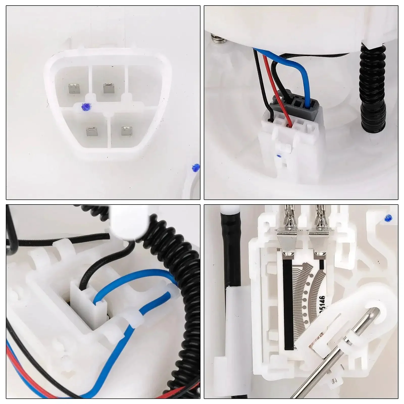 E8874M Electric Fuel Pump Module Assembly For Toyota Corolla Matrix And Vibe Drop In Replacement Fits 2005-2019 Corolla 1.8L, 2009-2010 Corolla 2.4L, 2005-2013 Matrix 1.8L, 2009-2010 Matrix 2.4L, 2005-2010 Vibe 1.8L And 2.4L Replaces E3781M 7702002181 - Image 3