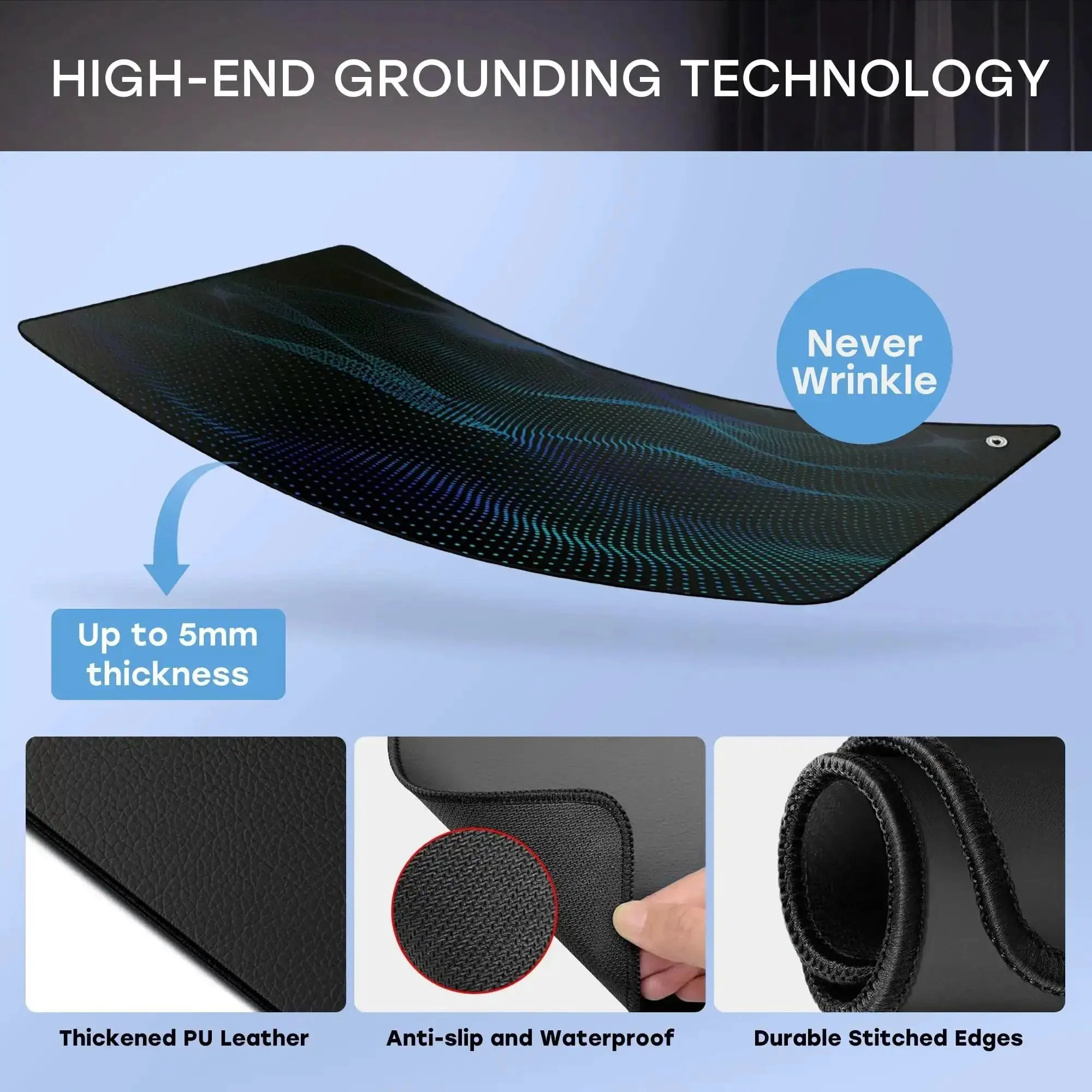 Easy At Home Indoor Grounding Kit With Two Mats, Test Pen, And Two 15 Foot Cords For Full Body Balance, Sleep Support, And Everyday Wellness Without The Hassle - Image 4