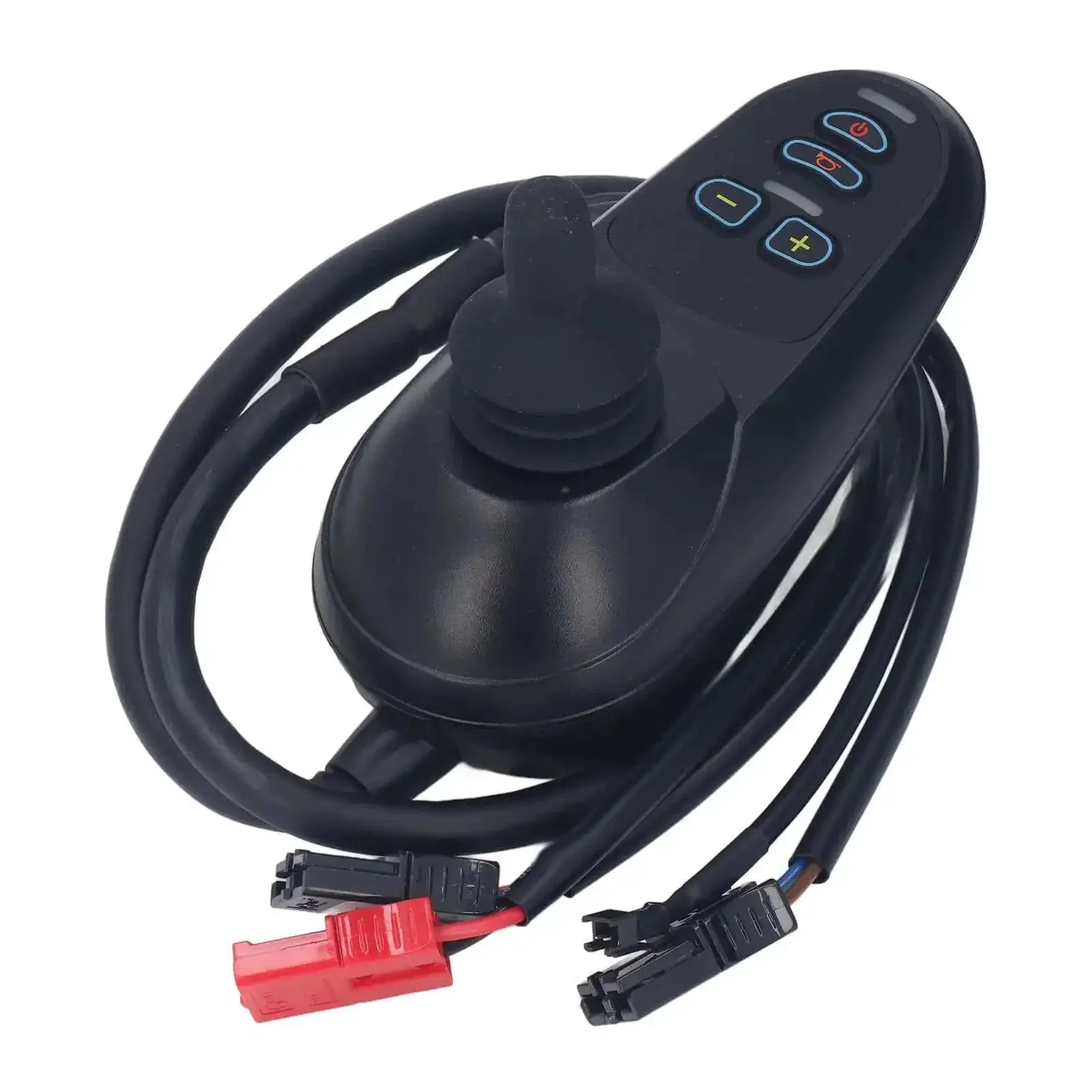 Easy To Use Electric Wheelchair Joystick Controller With Brake Function DC24V 45A Brushed Motor Separate Type For Super Smooth Acceleration And Safe Stopping High Sensitivity Handheld Controller For Electric Wheelchairs