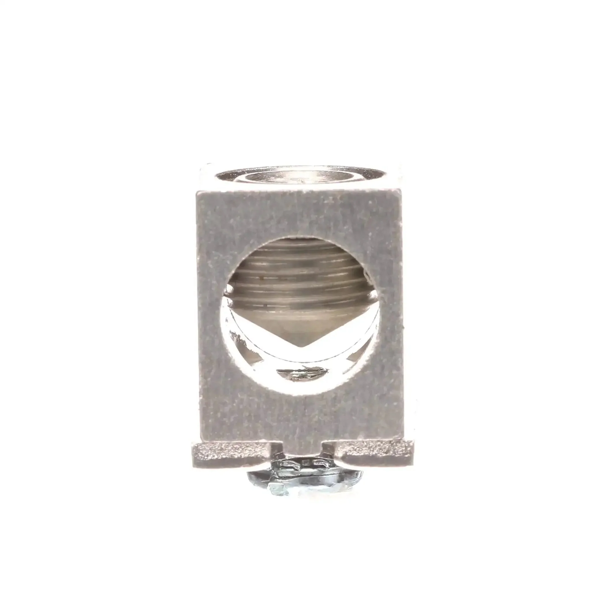 ECCS2 Ground Bar Lug Kit For 6 To 250 MCM Wire Range Silver Finish Collared Strap Mounts Inside Ground Bar Terminals Easy Upgrade For Heavy Duty Electrical Grounding Connections - Image 5
