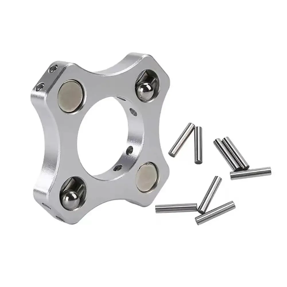 Efficient T8 Z Axis Lead Screw Magnetic Coupler WS8 For Slick Hot Bed Offset And Stable Z Motion Compatible With WobbleX Coupling HevORT 3D Printers And All Other T8 Lead Screw Machines And CNC Equipment