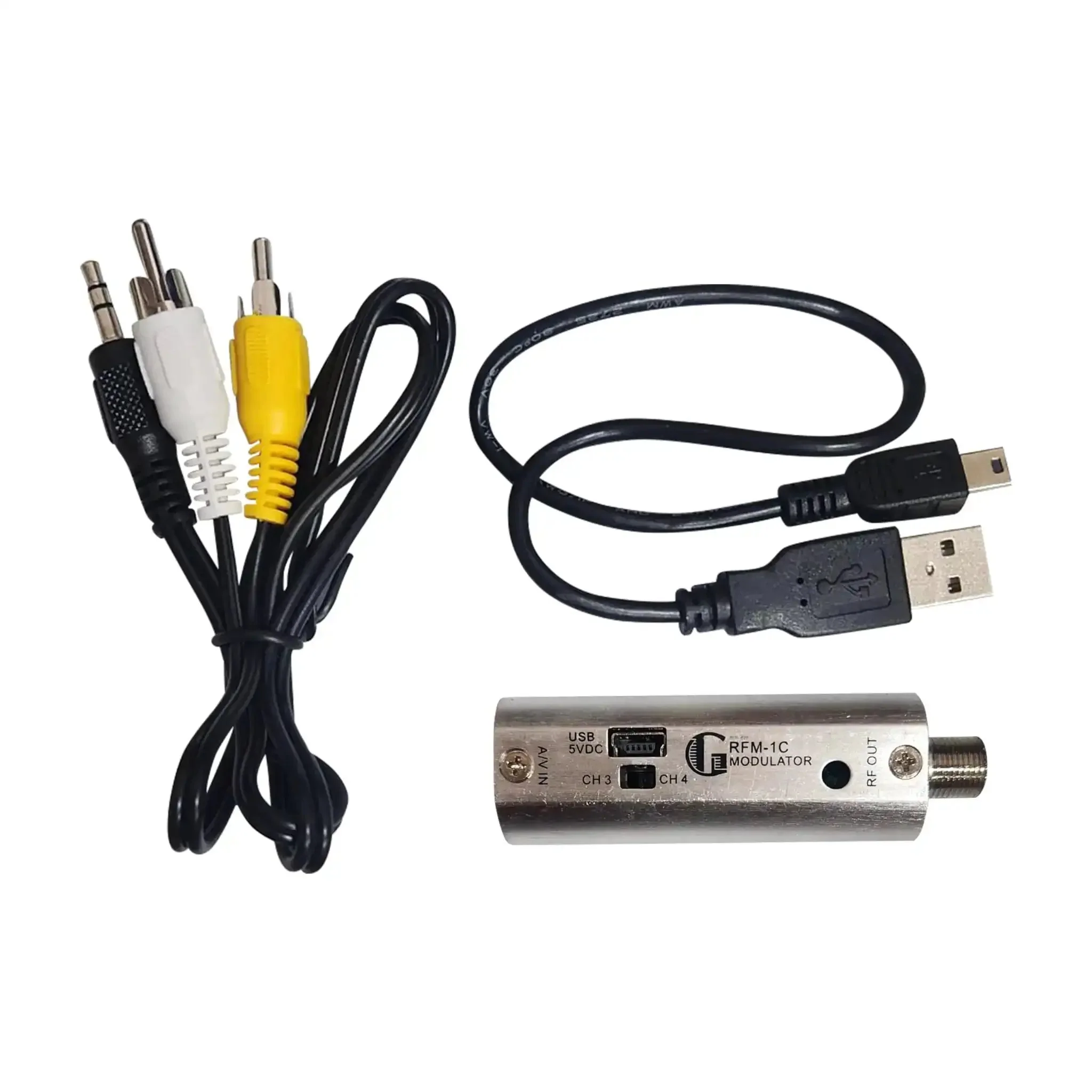 Effortless RF Modulator For AV Setup Grab And Go Style Channel Three Or Four Output With 75 Ohms Or 1K Ohms Switchable Lightweight Portable For Home Theater Or Pro Use - Image 5
