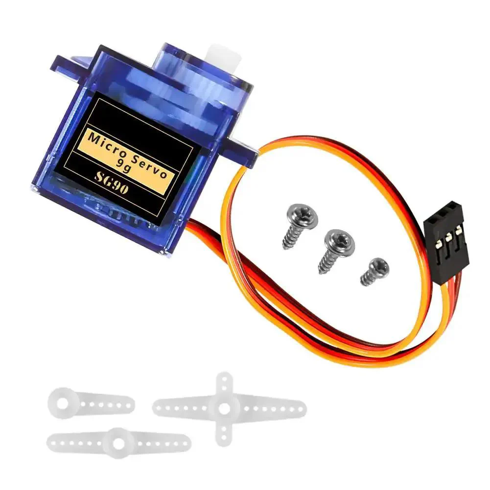Eight Piece SG90 9G Micro Servo Motors Kit For RC Projects And Arduino Dope Servo Pack For Robot Arm Helicopter Airplane Boat Car Controls And Tiny RC Toys Upgrade - Image 6