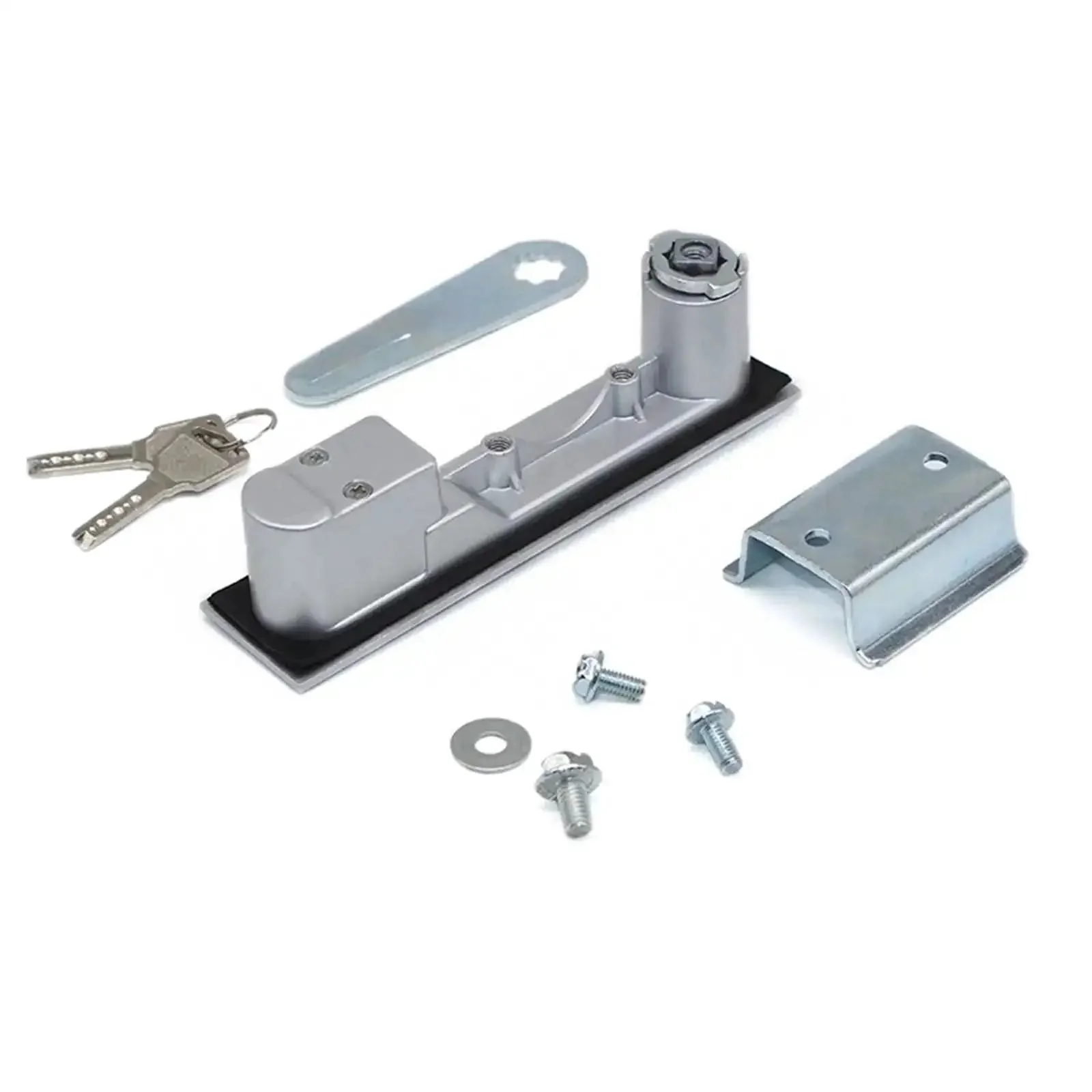 Electric Cabinet Lock For Electrical Panels And Toolbox Cabinets Heavy Duty Security Door Lock 1Pcs Ms818 Locking Handle With Lock Ring For Easy Install And Secure Access - Image 4