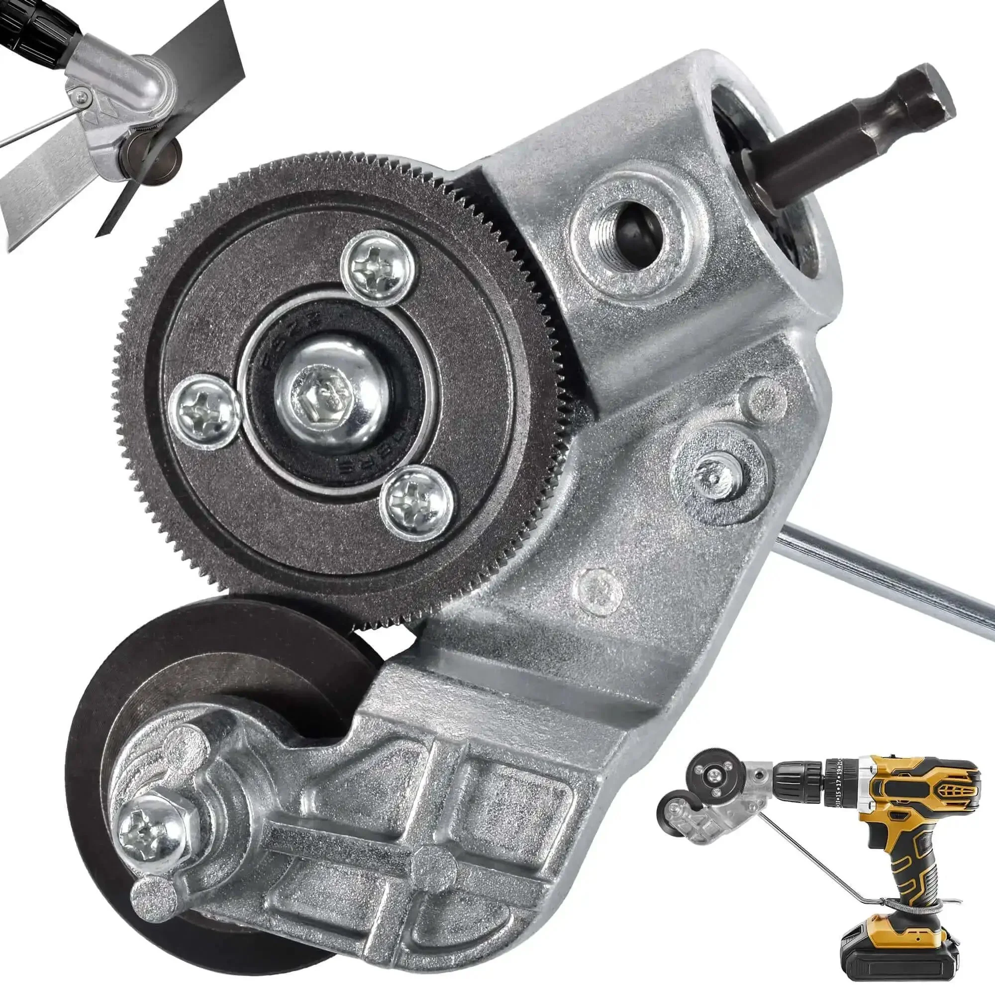 Electric Drill Plate Cutter Attachment For Metal Cutting Versatile Shears For Cutting Metal Trim Panels And Roofing High Precision And Efficiency Ideal For Diy Home Repairs And Professional Metalworking