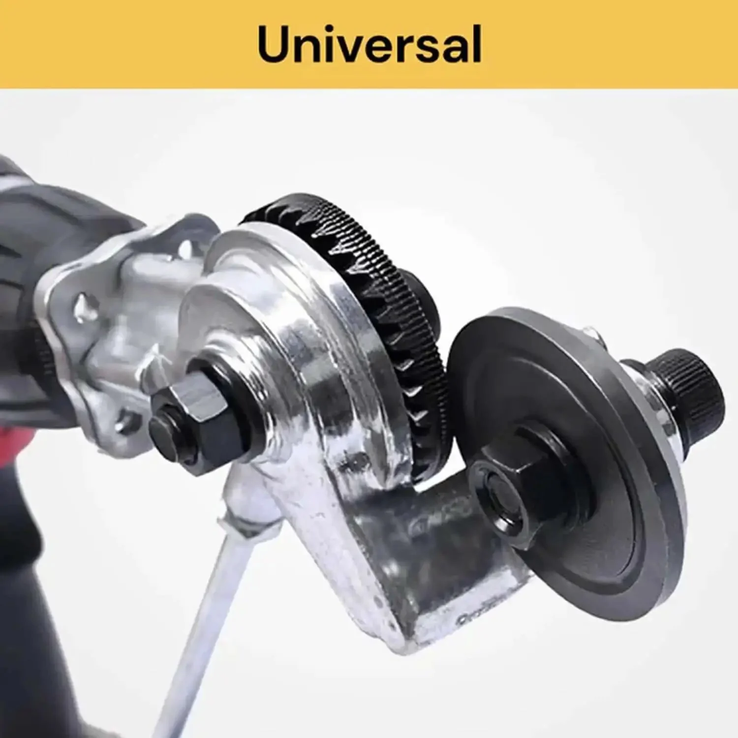 Electric Drill Plate Cutter Nibbler Attachment For Effortless DIY Friendly Cutting Of Iron Steel Copper Aluminum With Sharp Durable Construction And Precise Positioning Groove For Clean Smooth Metal Sheet Cuts - Image 5