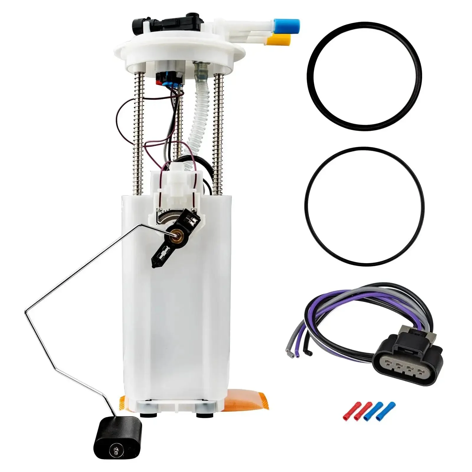 Electric Fuel Pump Assembly For Buick LeSabre Park Avenue Cadillac DeVille Seville Oldsmobile Aurora Pontiac Bonneville Replaces E3518M Drop In Replacement Plug And Play With Easy Install