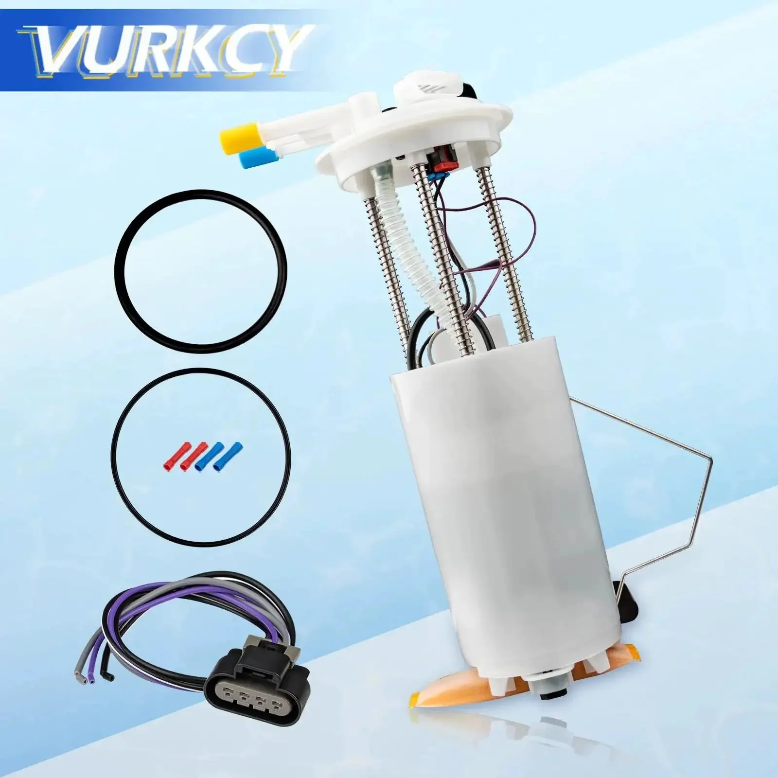 Electric Fuel Pump Assembly For Buick LeSabre Park Avenue Cadillac DeVille Seville Oldsmobile Aurora Pontiac Bonneville Replaces E3518M Drop In Replacement Plug And Play With Easy Install - Image 2