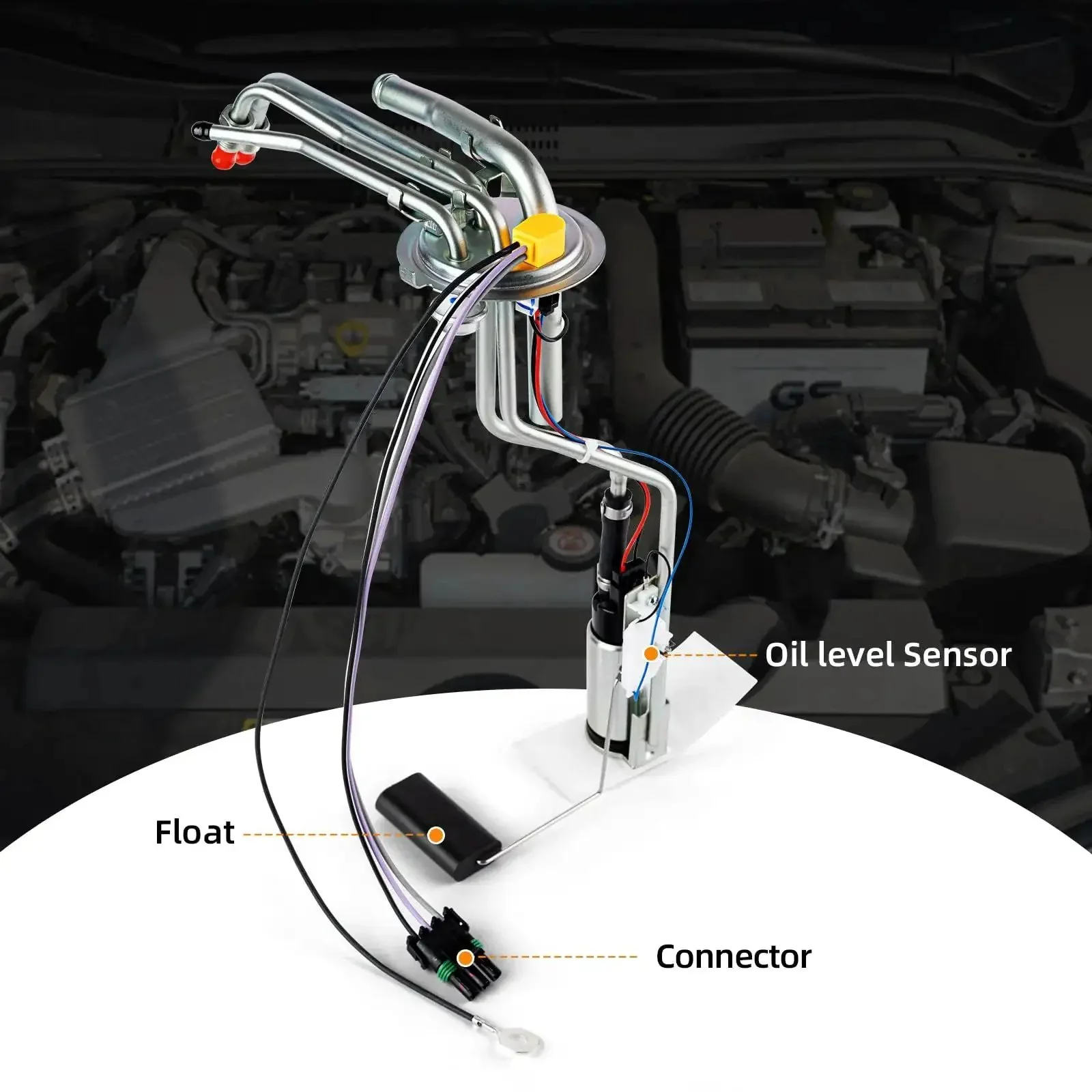 Electric Fuel Pump Assembly For Chevy And GMC Trucks 1996 1997 C1500 C2500 C3500 K1500 K2500 K3500 4.3L 5.0L 5.7L 7.4L Replace E3622S P80001S HP10001 Direct Fit Plug And Play - Image 5