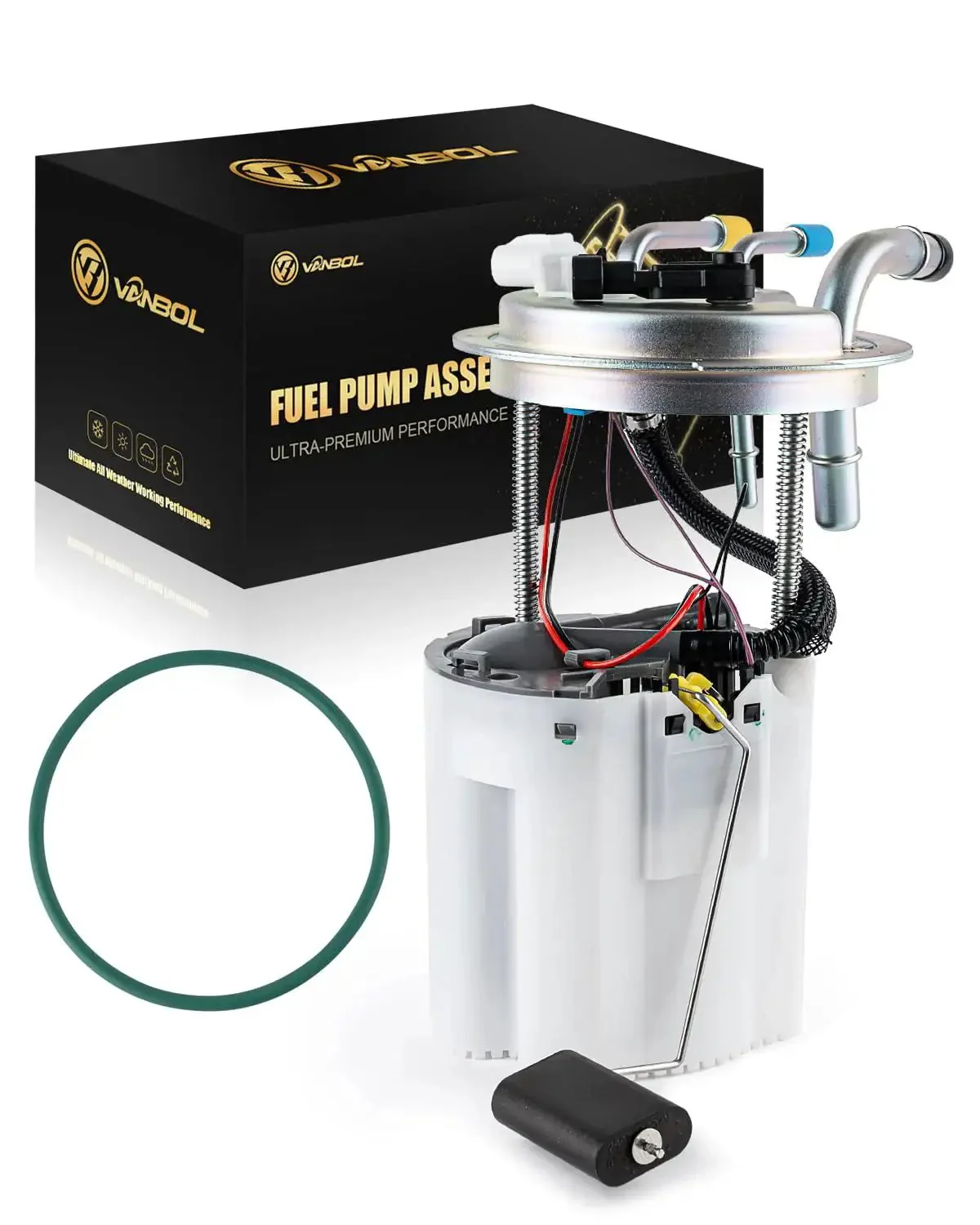 Electric Fuel Pump Assembly For GM SUVs And Trucks 2004-2007 Avalanche Suburban 1500 Yukon XL 1500 Escalade ESV EXT V8 5.3L 6.0L 6.2L Replacement E3610M With Pressure Sensor
