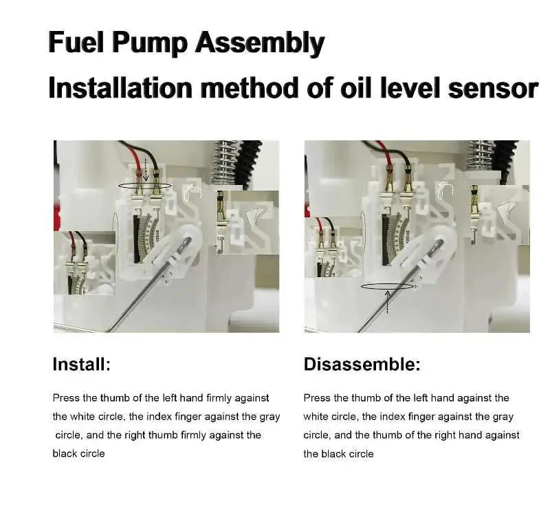 Electric Fuel Pump Assembly For GM SUVs And Trucks 2004-2007 Avalanche Suburban 1500 Yukon XL 1500 Escalade ESV EXT V8 5.3L 6.0L 6.2L Replacement E3610M With Pressure Sensor - Image 2