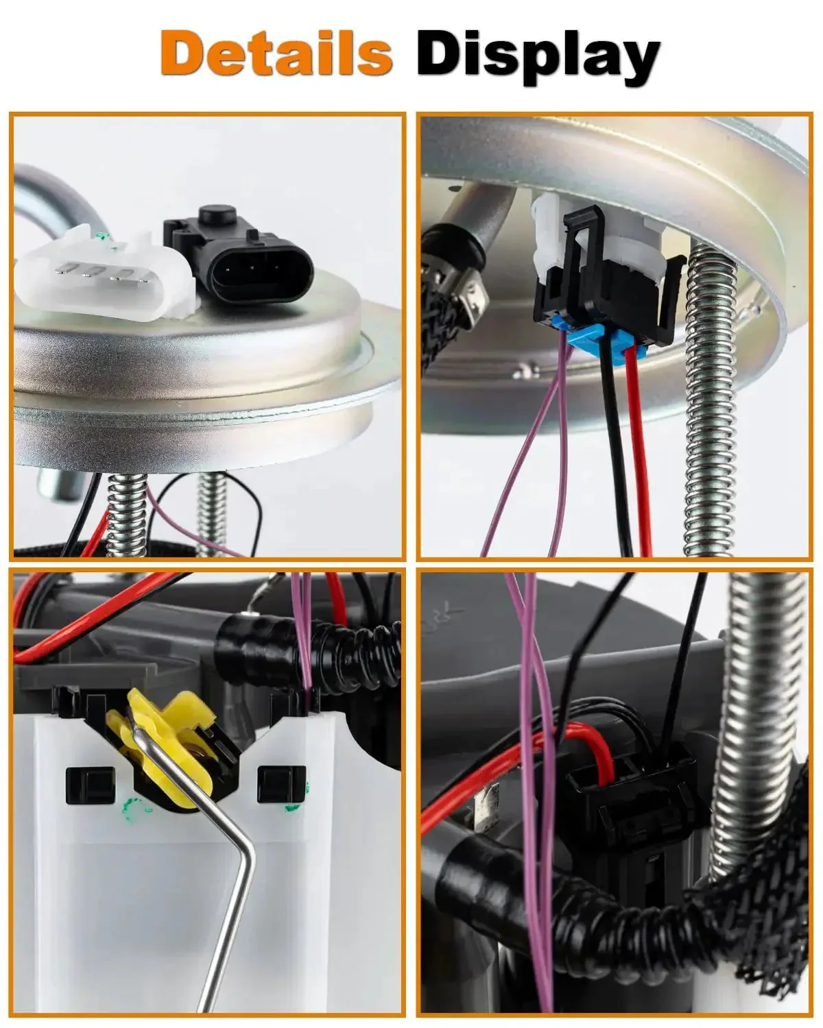 Electric Fuel Pump Assembly For GM SUVs And Trucks 2004-2007 Avalanche Suburban 1500 Yukon XL 1500 Escalade ESV EXT V8 5.3L 6.0L 6.2L Replacement E3610M With Pressure Sensor - Image 5