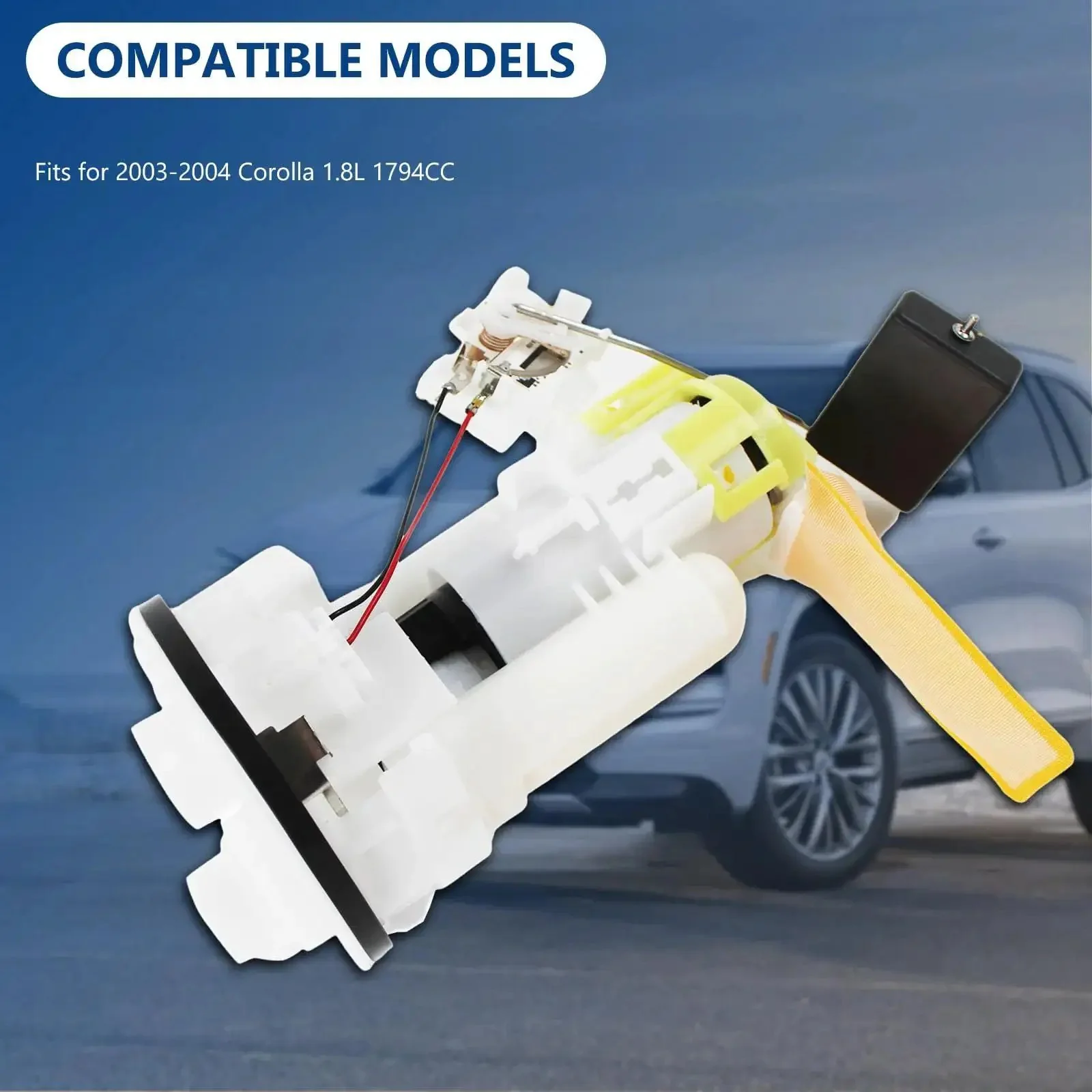 Electric Fuel Pump Assembly For Toyota Corolla 1.8L 2003 2004 Fits OE 77020-02190 Replace P77242M Reliable Fuel Delivery Module With Easy Install And Durable Performance For Fast Start Up And Long Lasting Use - Image 7