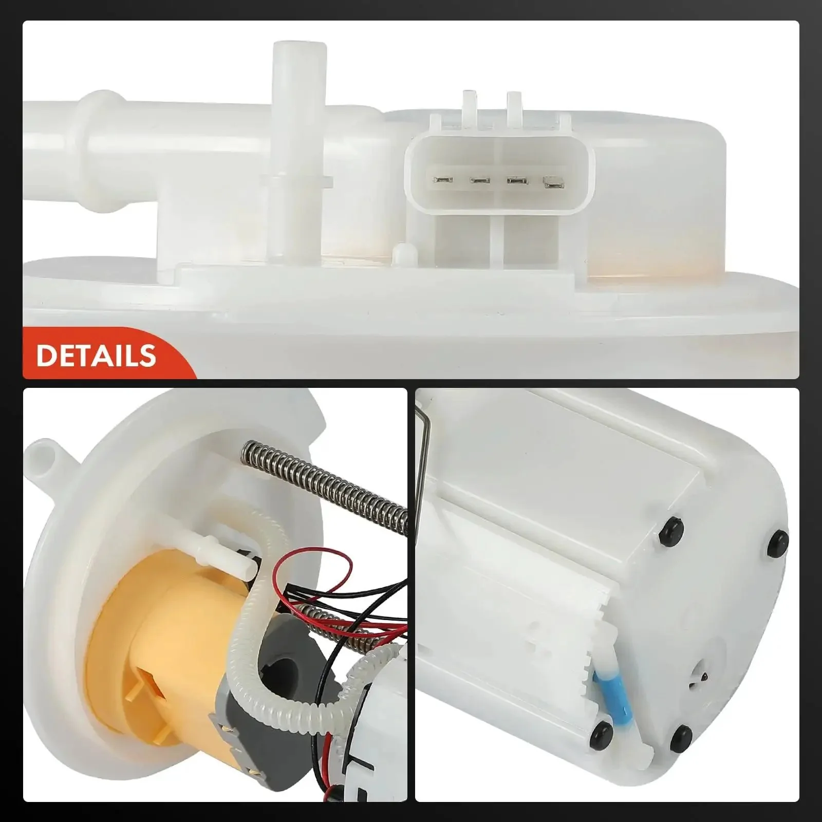 Electric Fuel Pump Assembly With Sending Unit Drop In Replacement For Jeep Cherokee 2014 2022 And Chrysler 200 2015 2017 With Two Point Zero Liter Two Point Four Liter Three Point Two Liter And Three Point Six Liter Engines AWD Direct Fit - Image 3