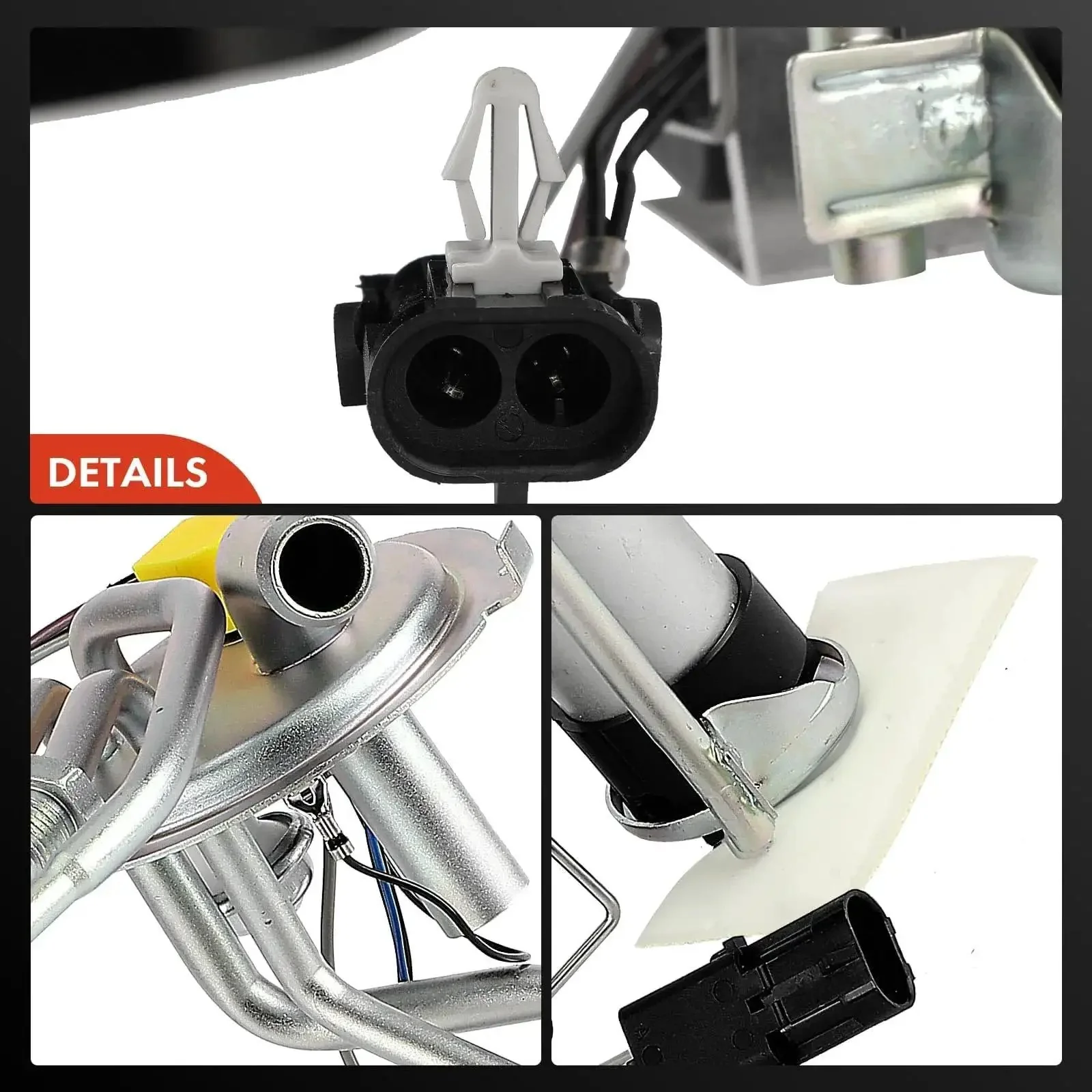 Electric Fuel Pump Assembly With Sending Unit In Tank Direct Fit For Chevrolet S10 Blazer GMC Jimmy Sonoma Oldsmobile Bravada 1992 1994 4.3L V6 OE Style Replacement 25028845 - Image 3